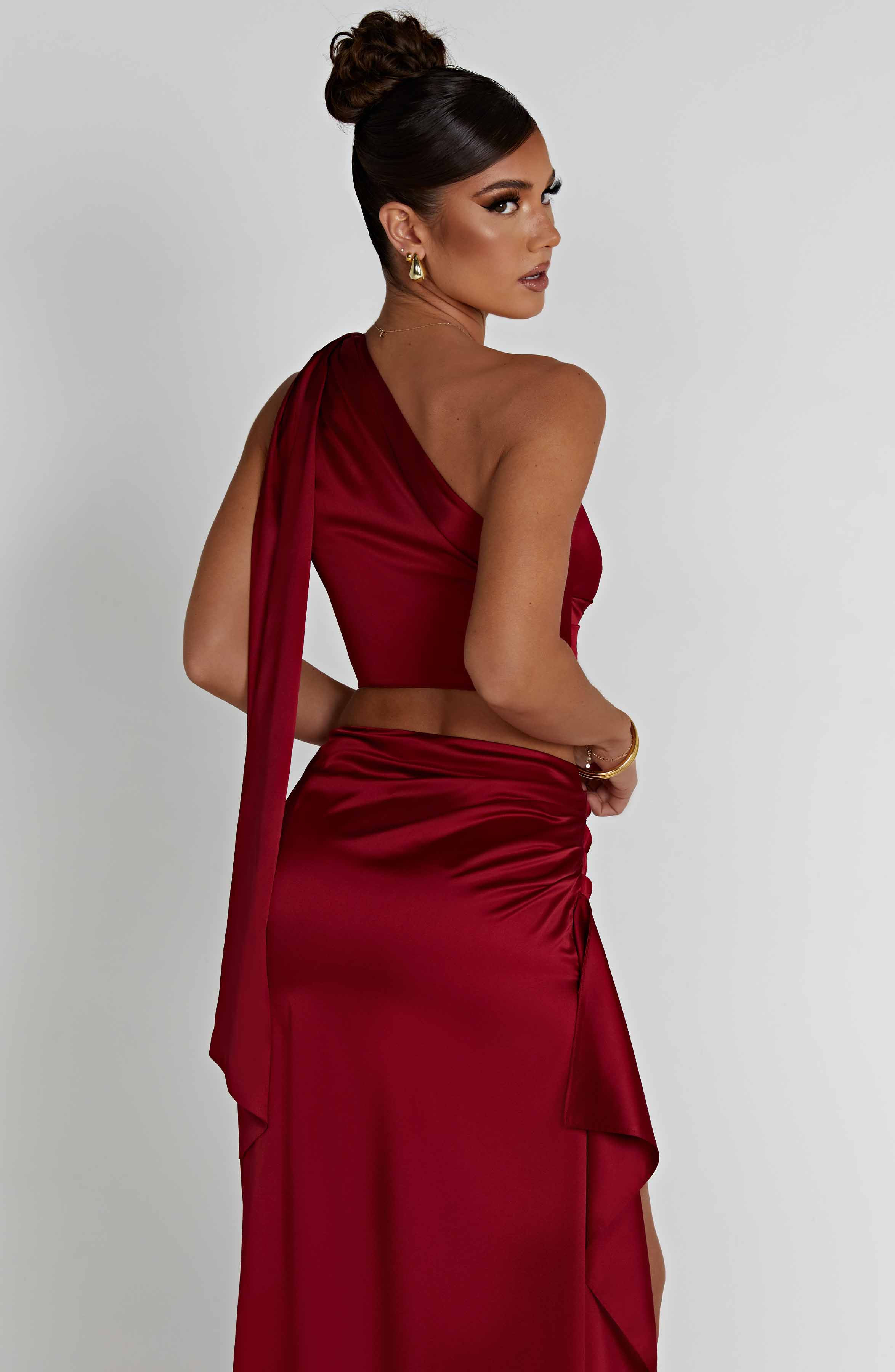 Halsey Top - Wine - Image 4