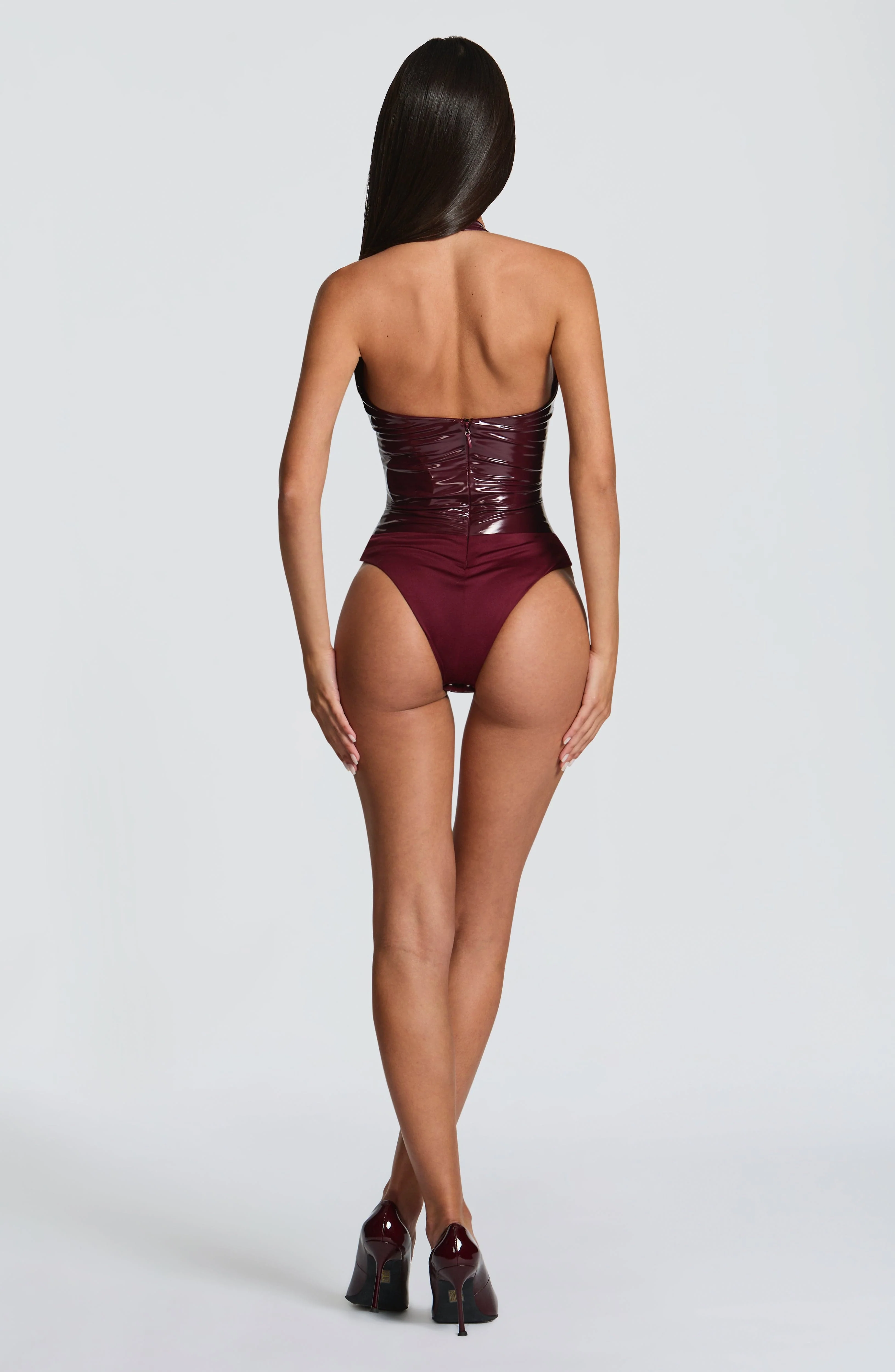 Harley Bodysuit - Cherry Lacquer - Image 2