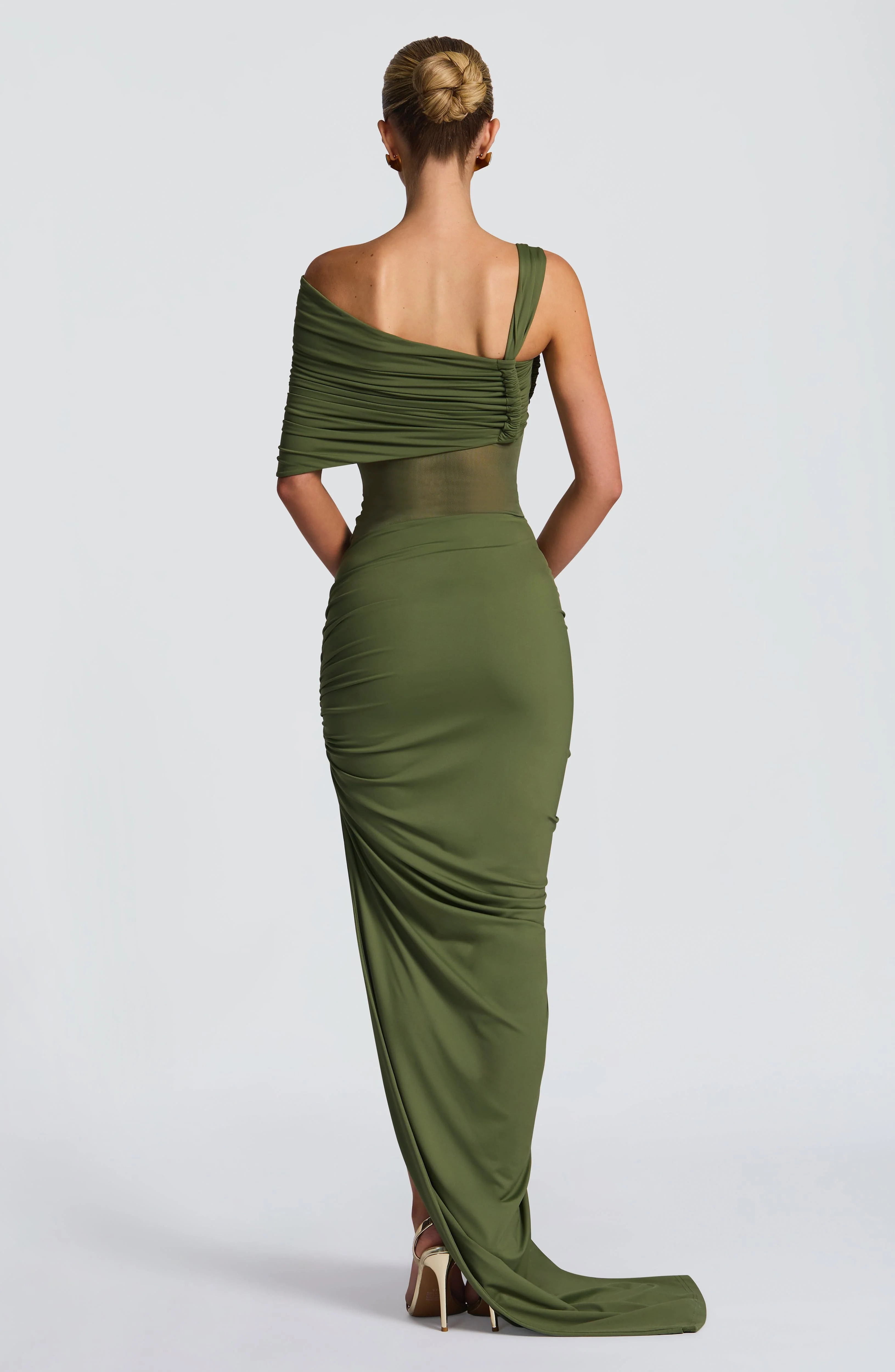 Henrietta Maxi Skirt - Khaki - Image 3