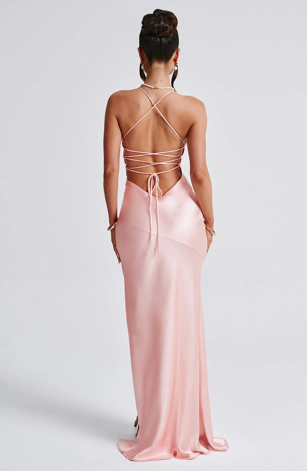 Isobel Maxi Dress - Blush - Image 10