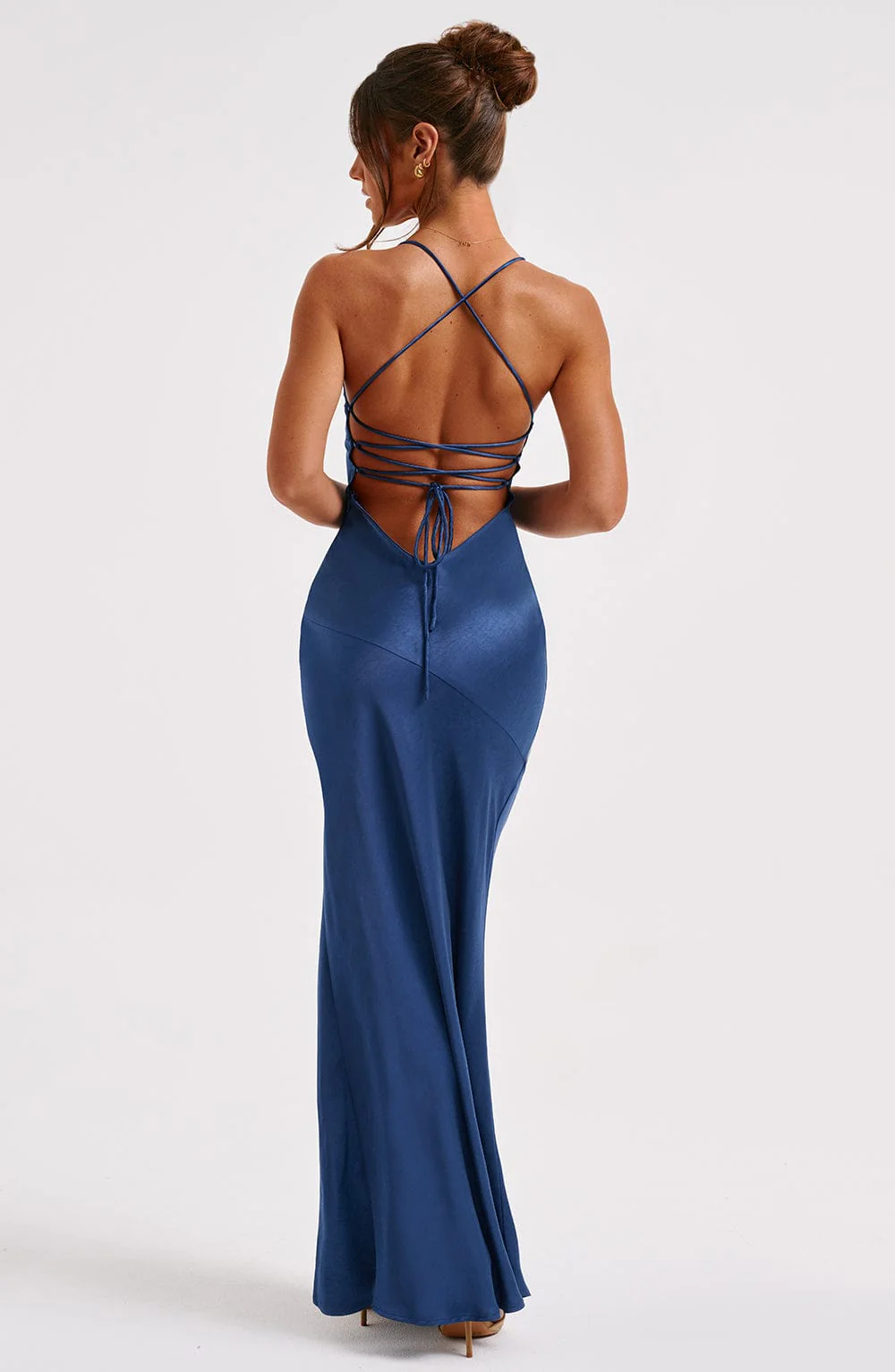 Isobel Maxi Dress - Navy - Image 6