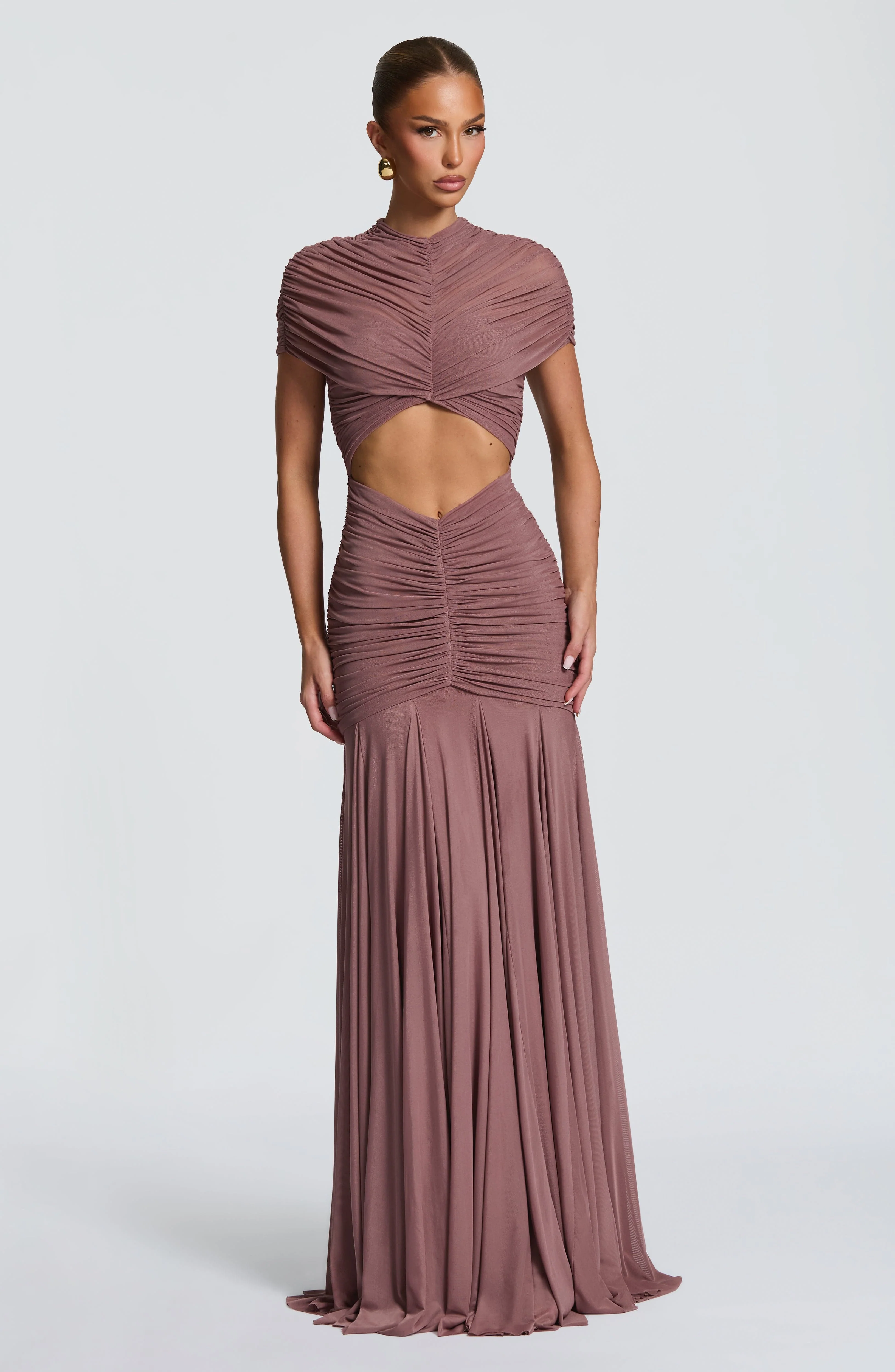 Jaya Maxi Dress - Dusty Rose - Image 4