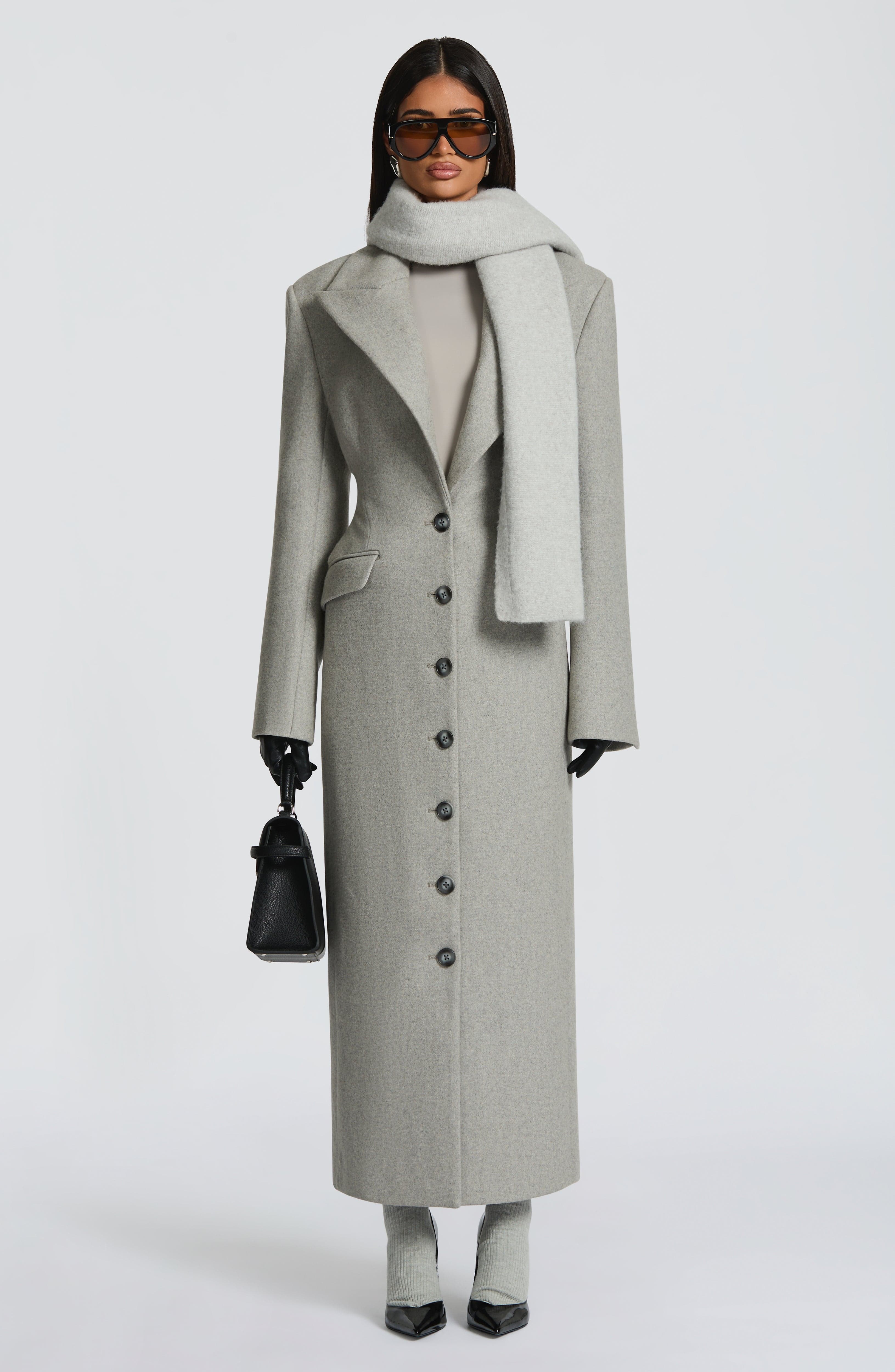 Jeanie Scarf - Light Grey - Image 4