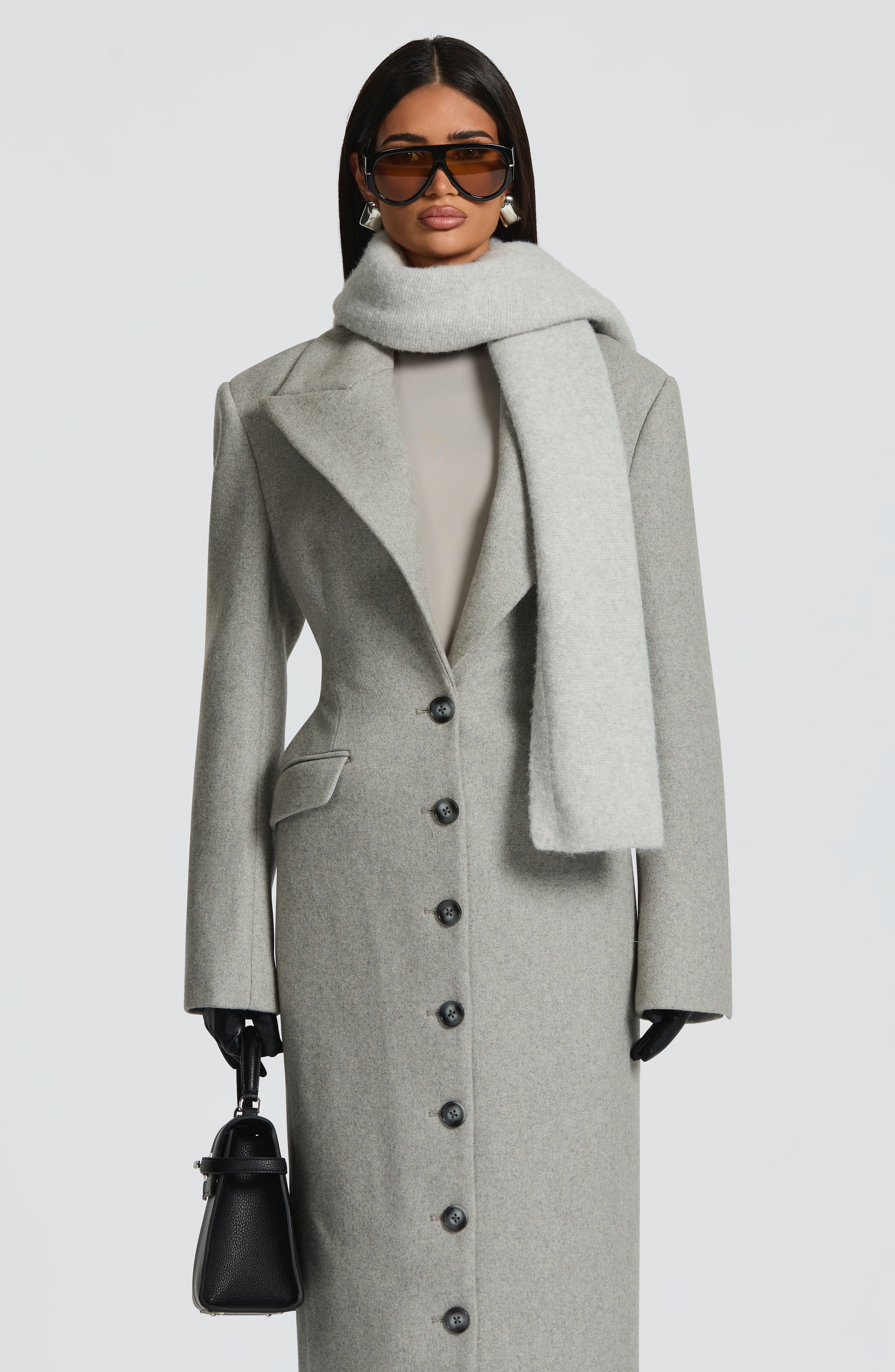 Jeanie Scarf - Light Grey - Image 5
