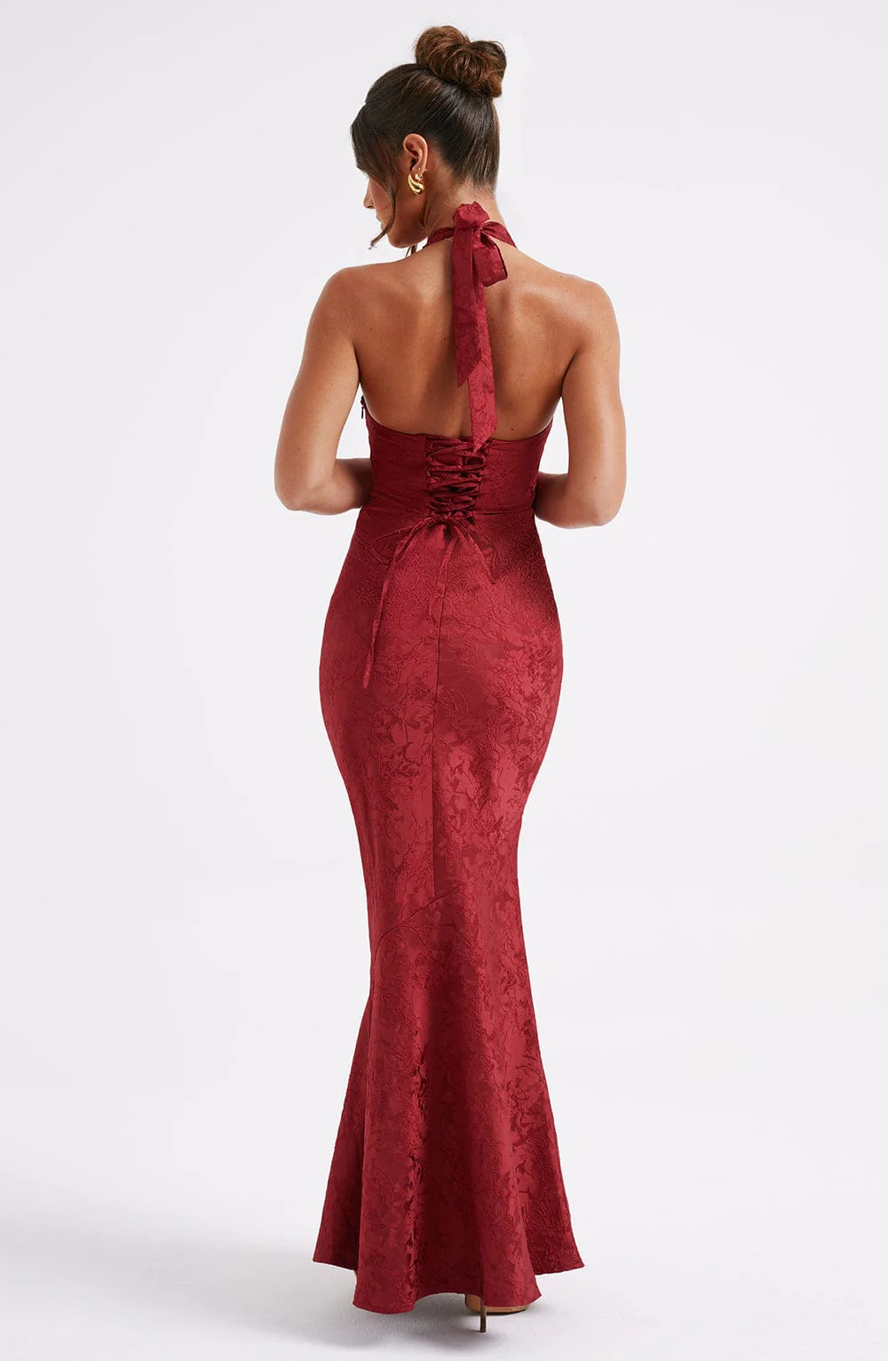 Josephine Maxi Dress - Red - Image 7