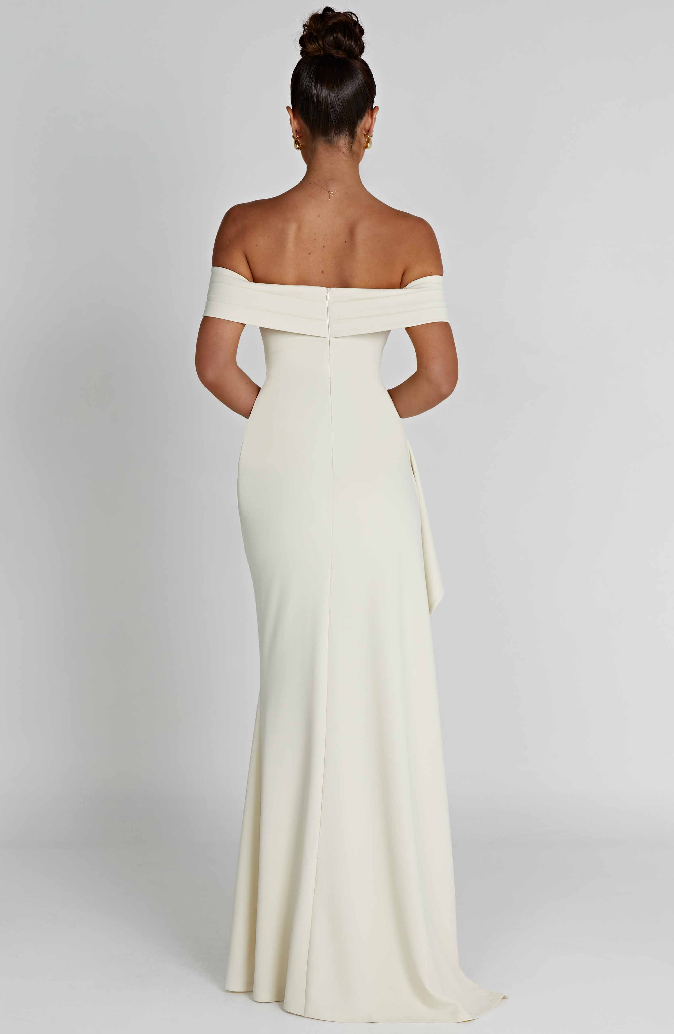 Joyce Maxi Dress - Ivory - Image 5
