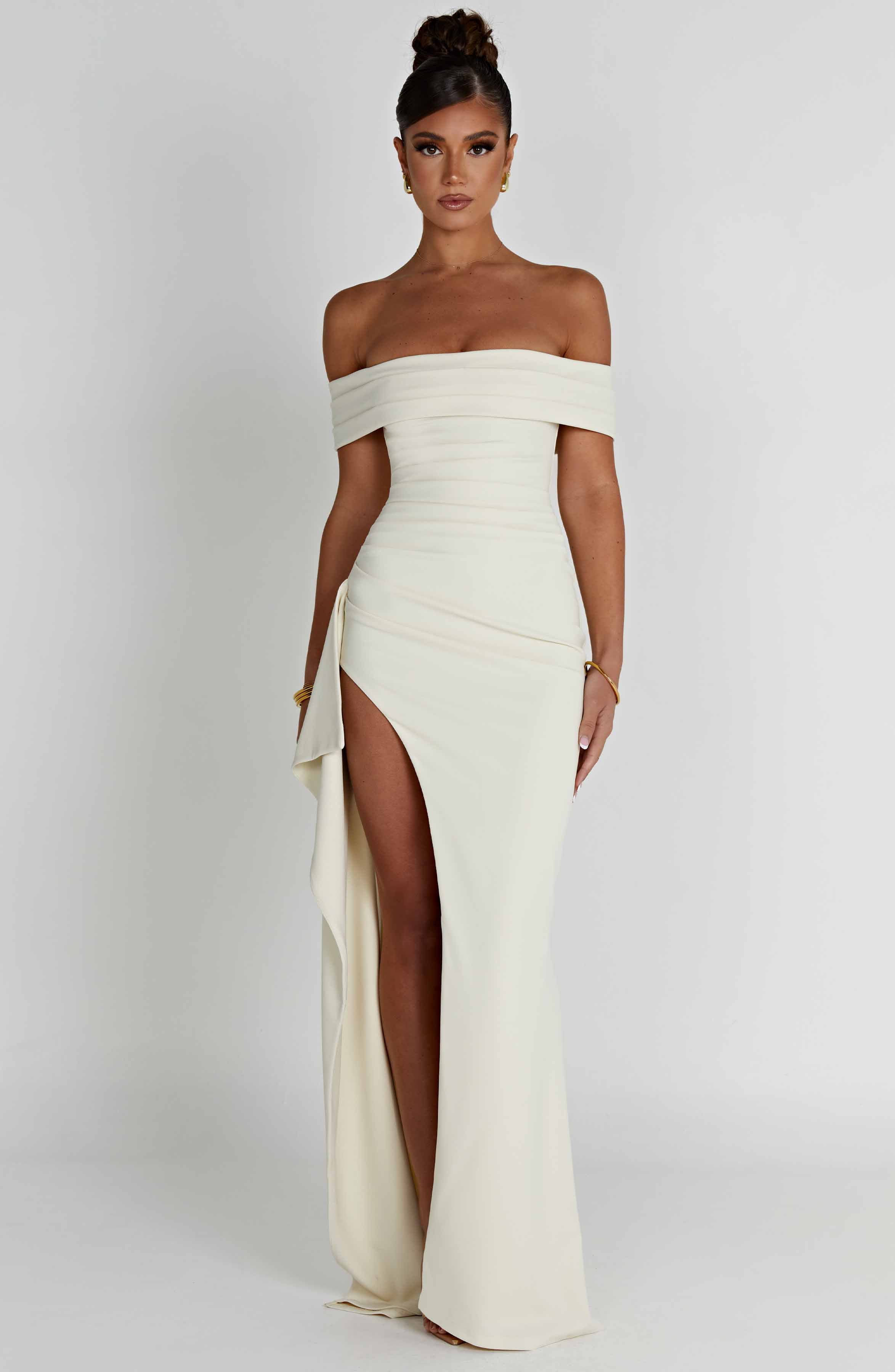 Joyce Maxi Dress - Ivory - Image 6