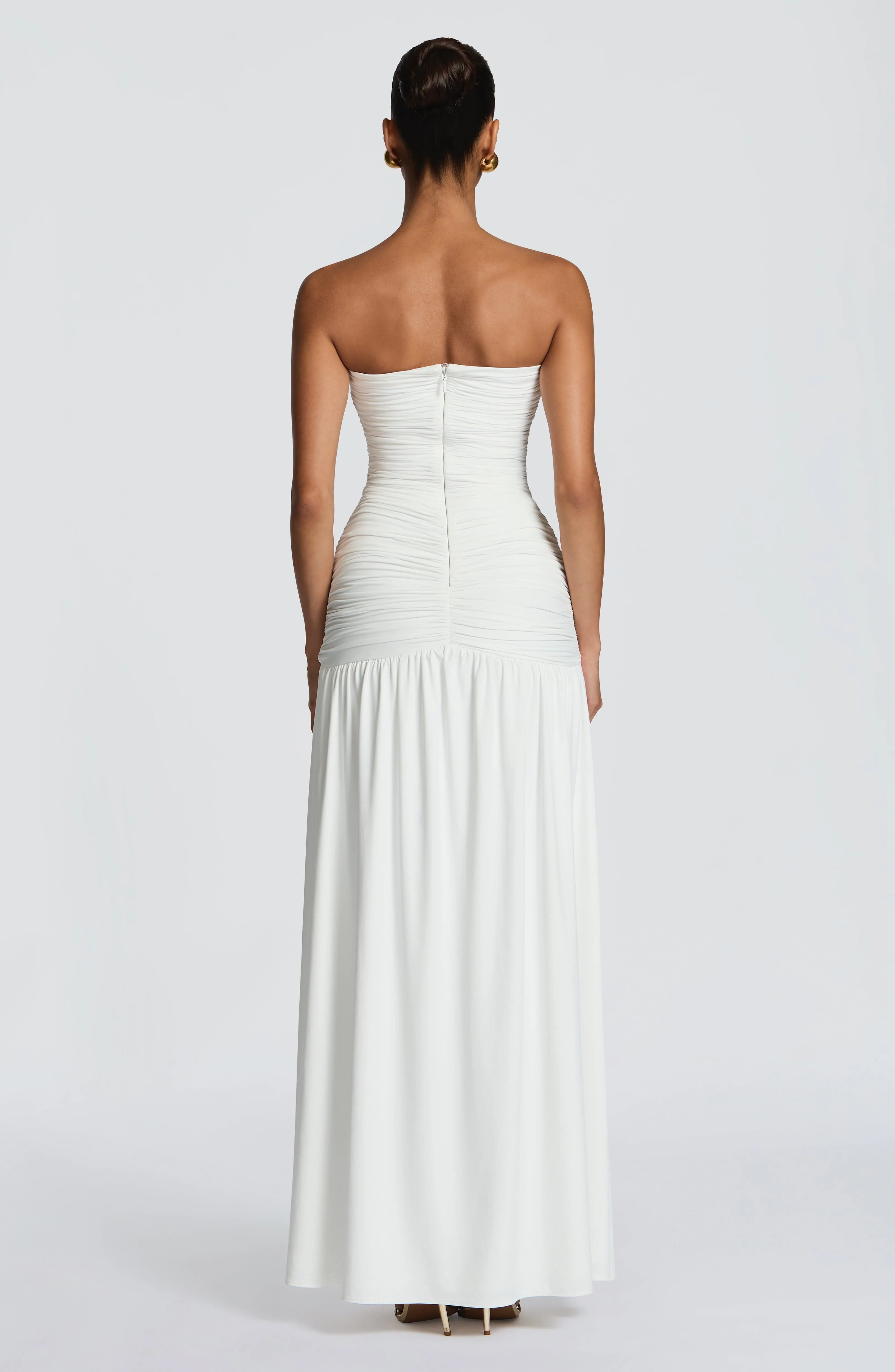 Junia Maxi Dress - White - Image 4