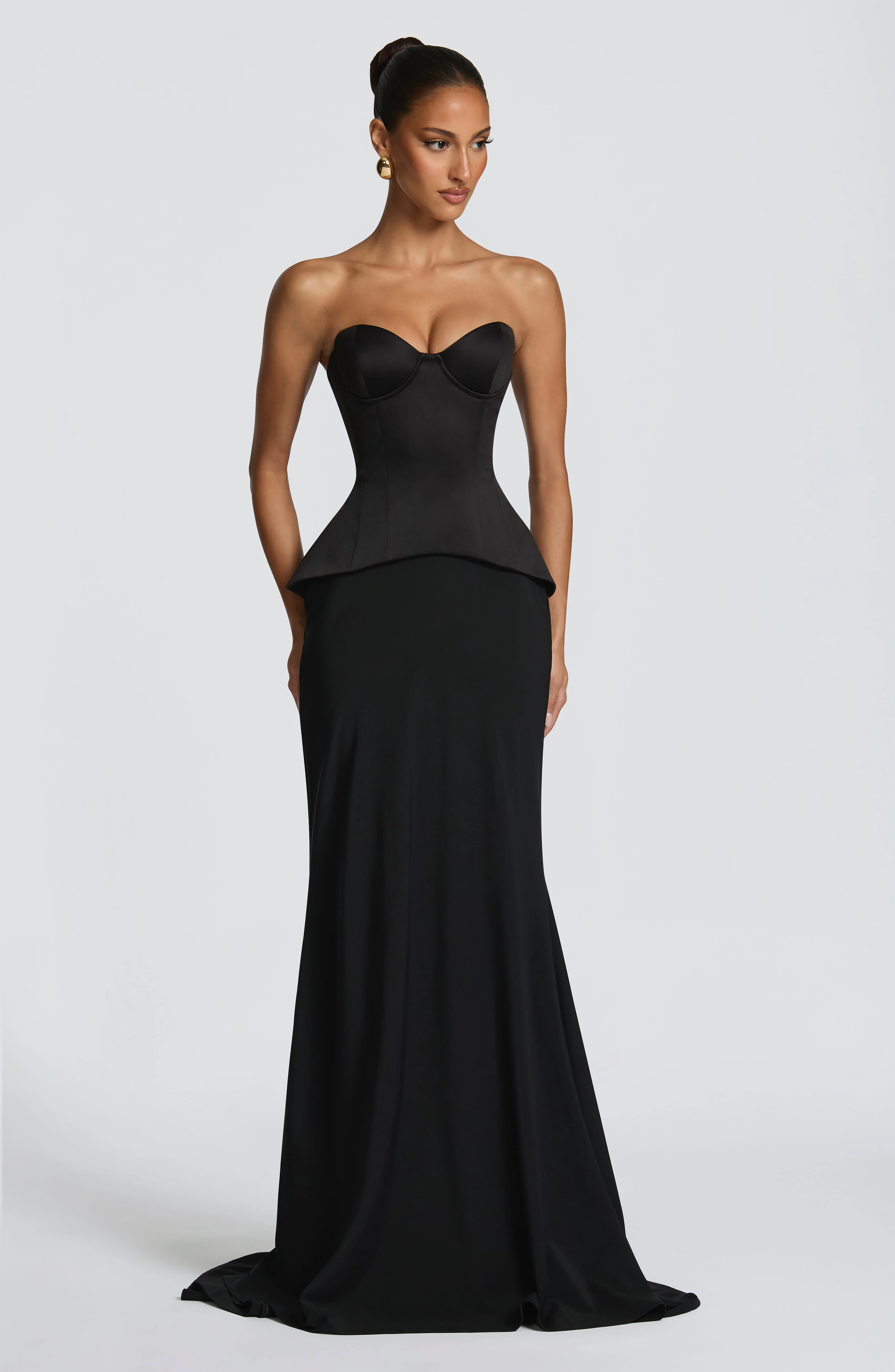 Kaia Maxi Skirt - Black - Image 2