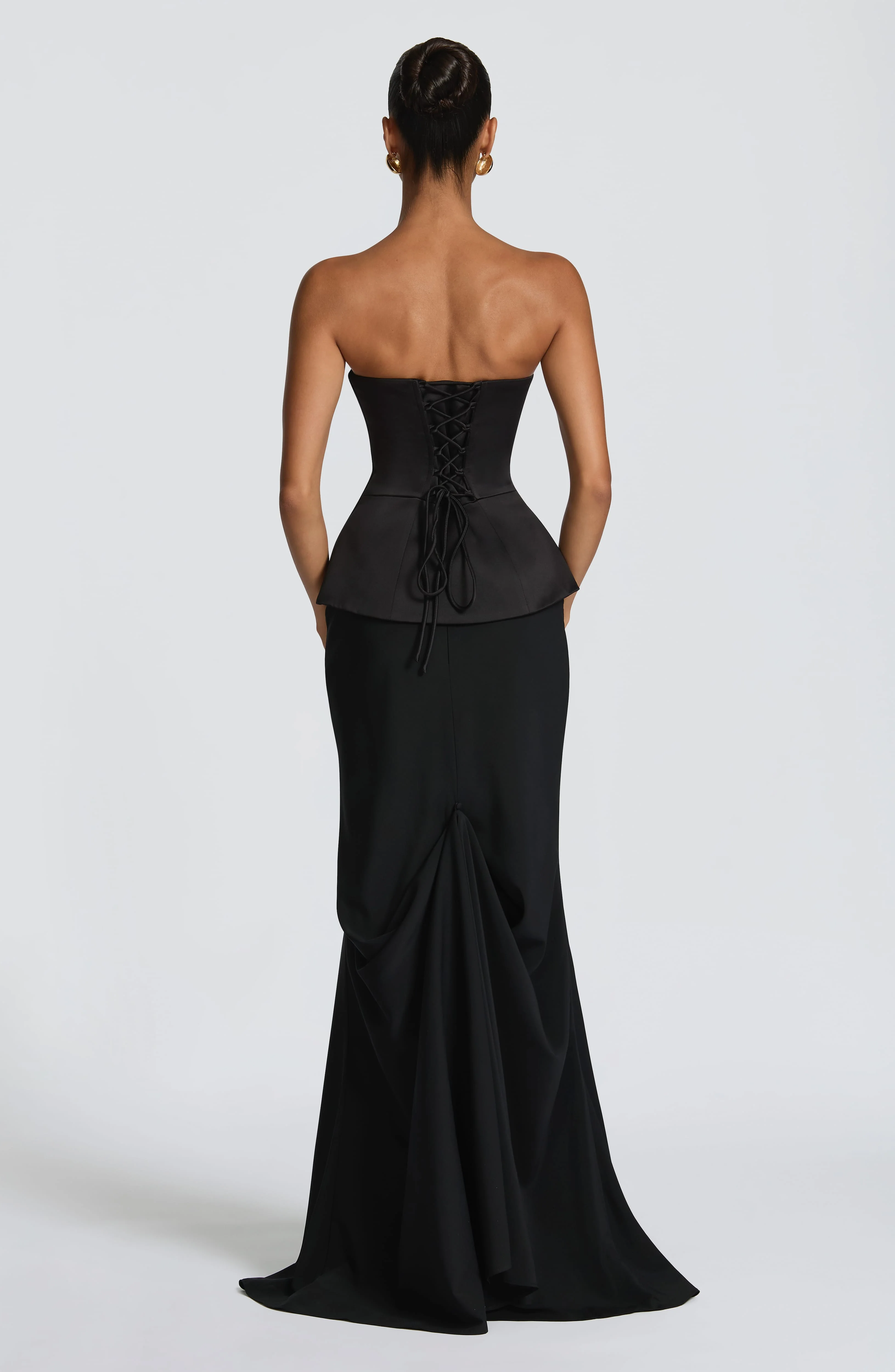 Kaia Maxi Skirt - Black - Image 6