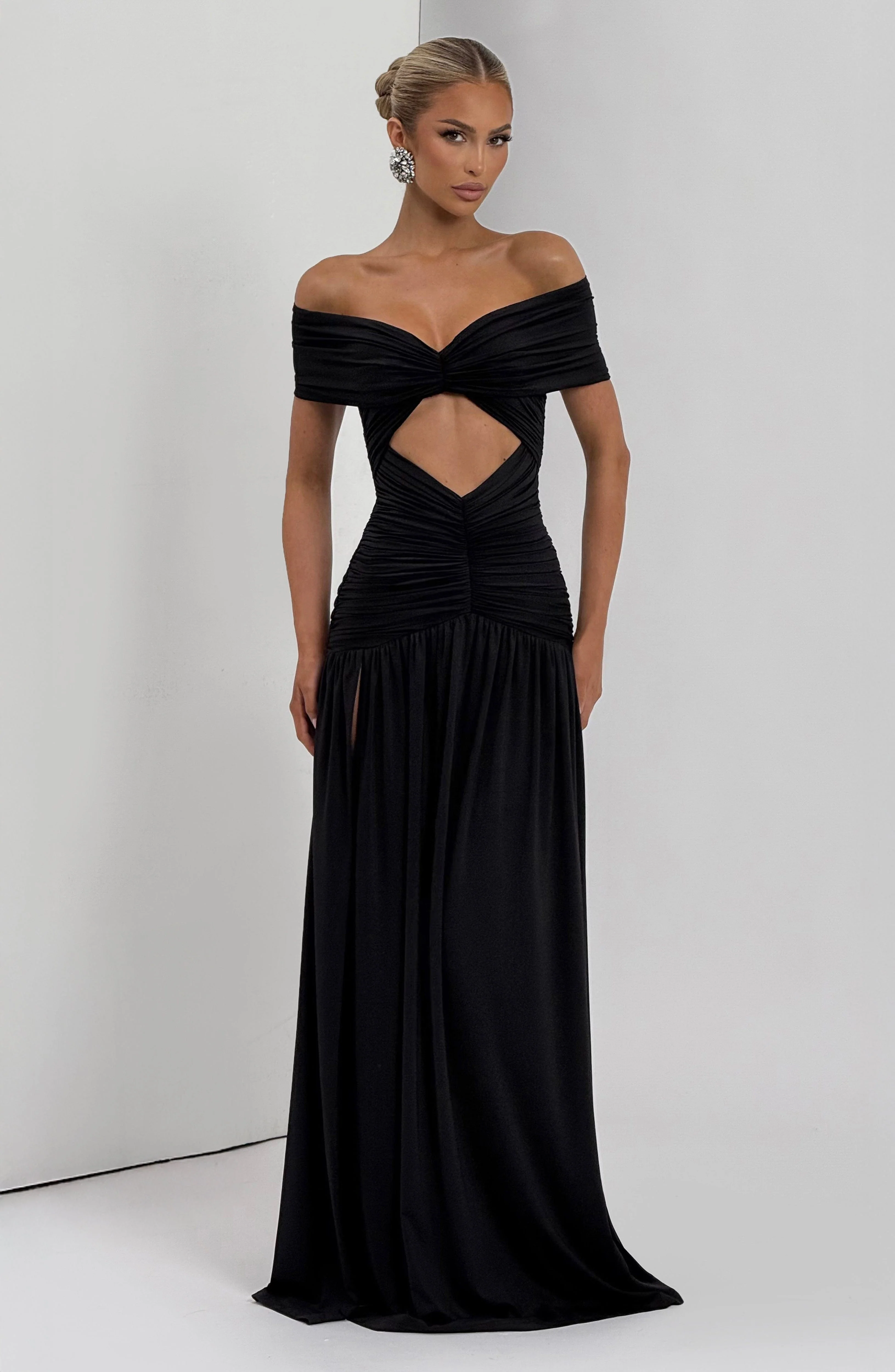 Kathryn Maxi Dress - Black - Image 9