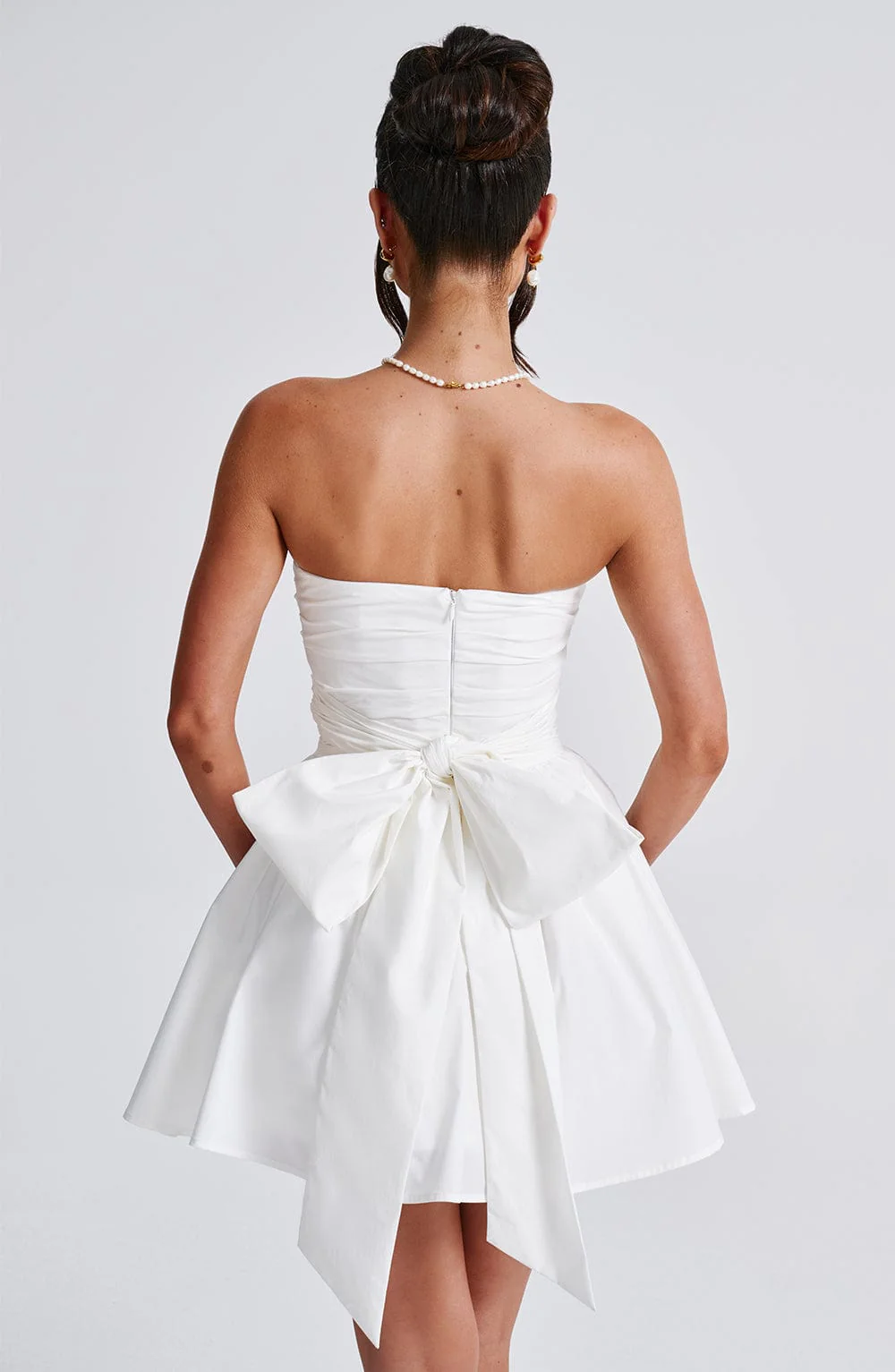 Katrina Mini Dress - Ivory - Image 5