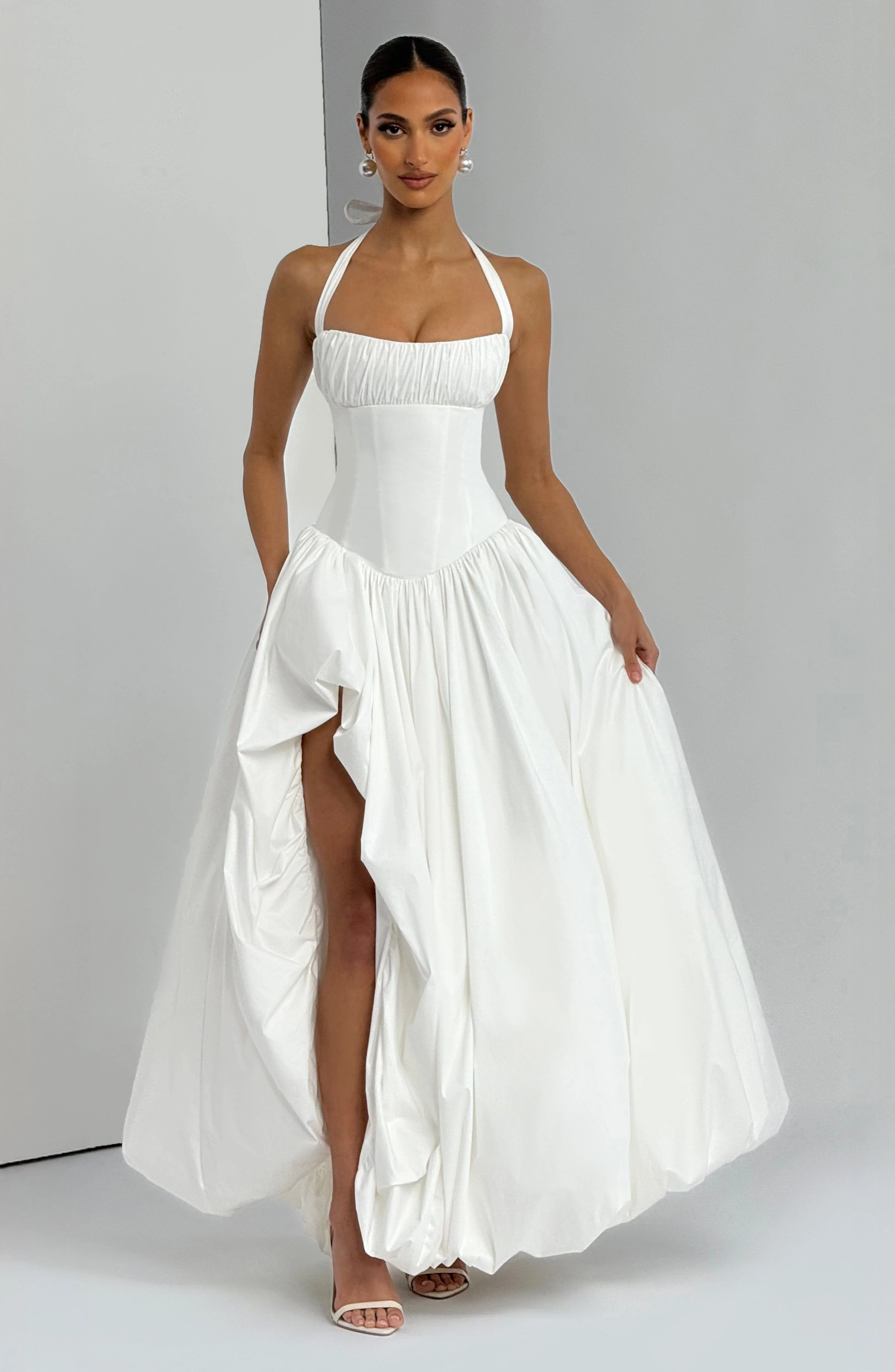 Keira Maxi Dress - Ivory - Image 5