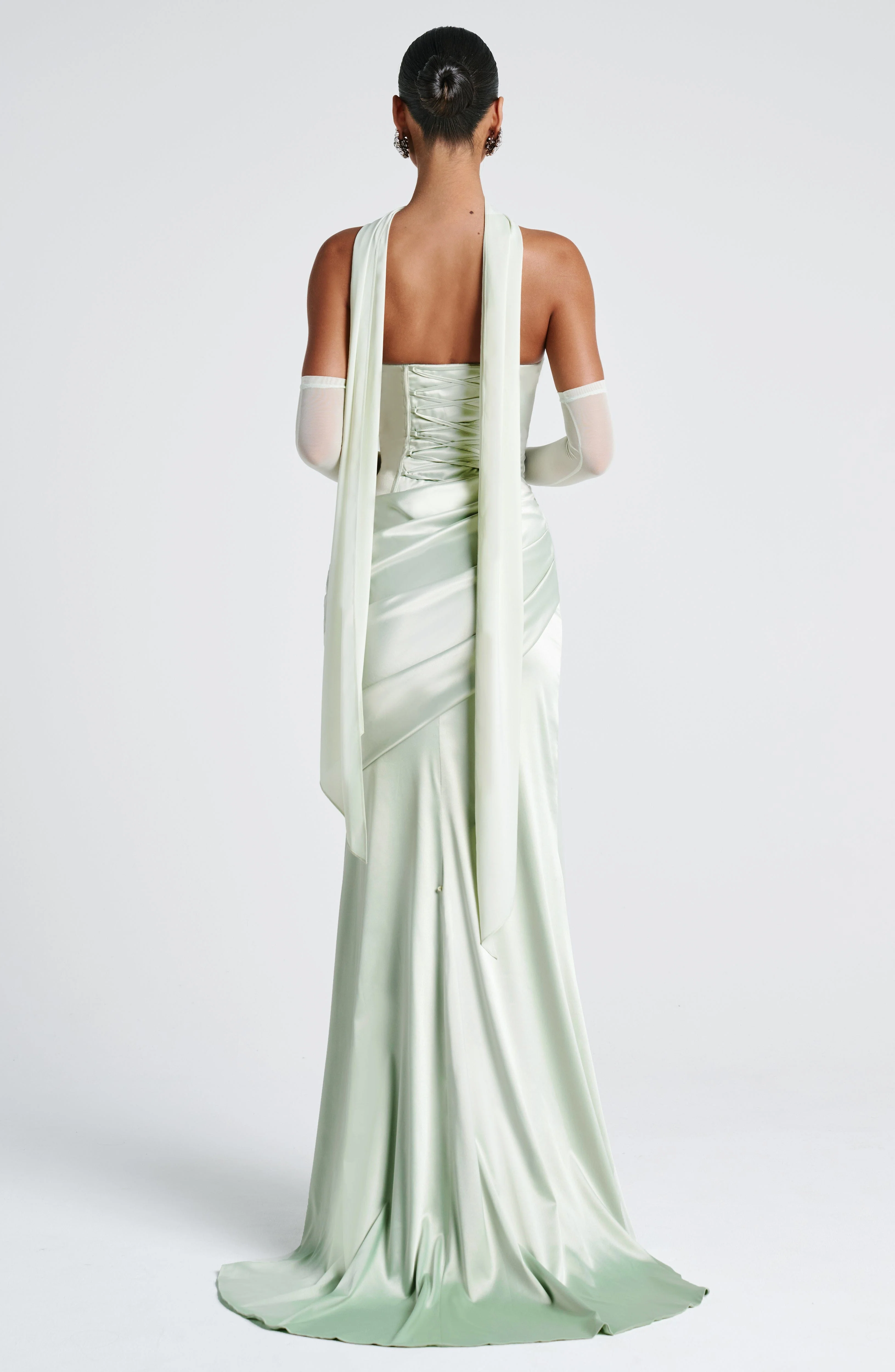 Kensington Maxi Dress - Mint - Image 13