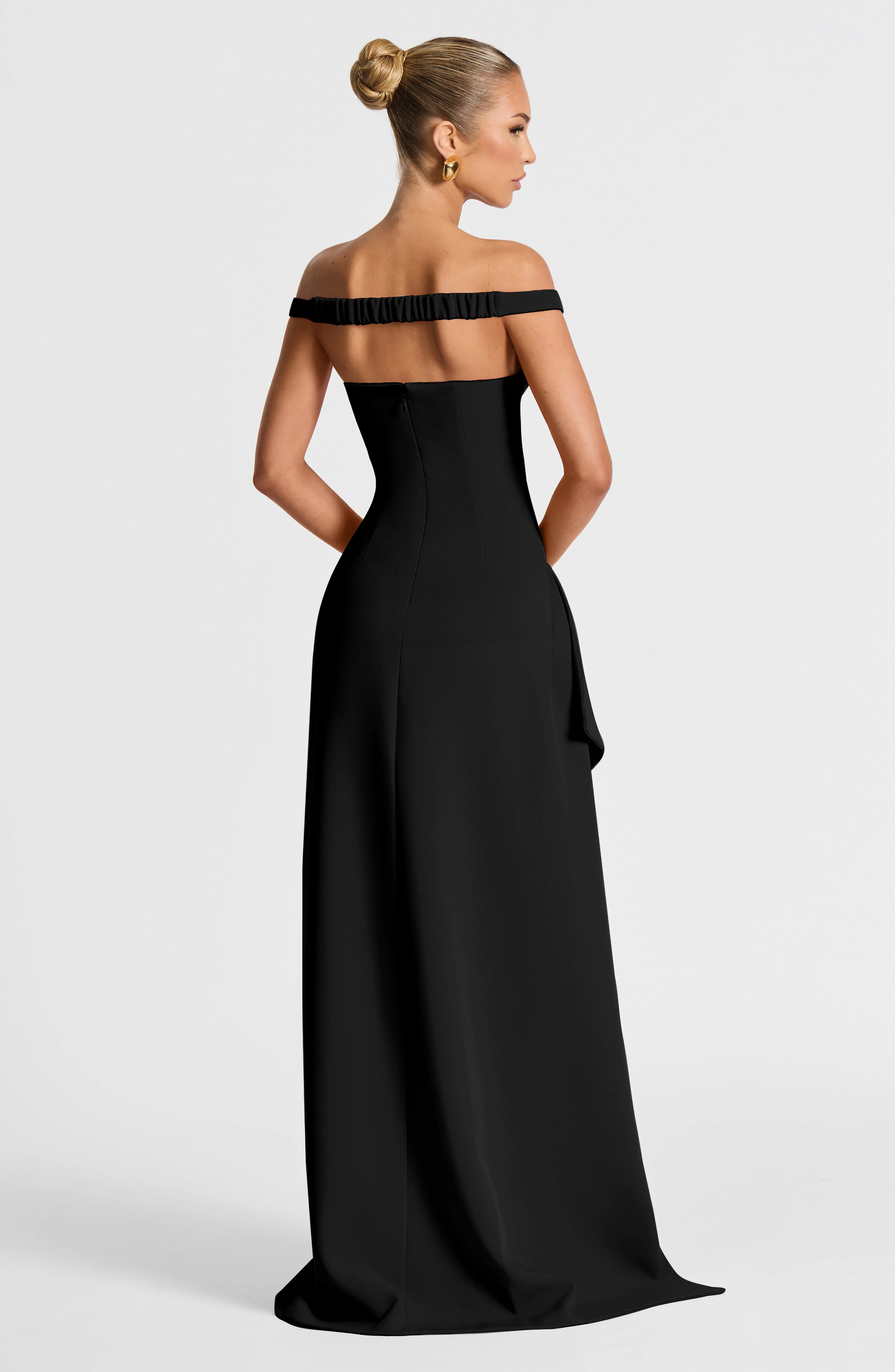 Khalesia Maxi Dress - Black - Image 3