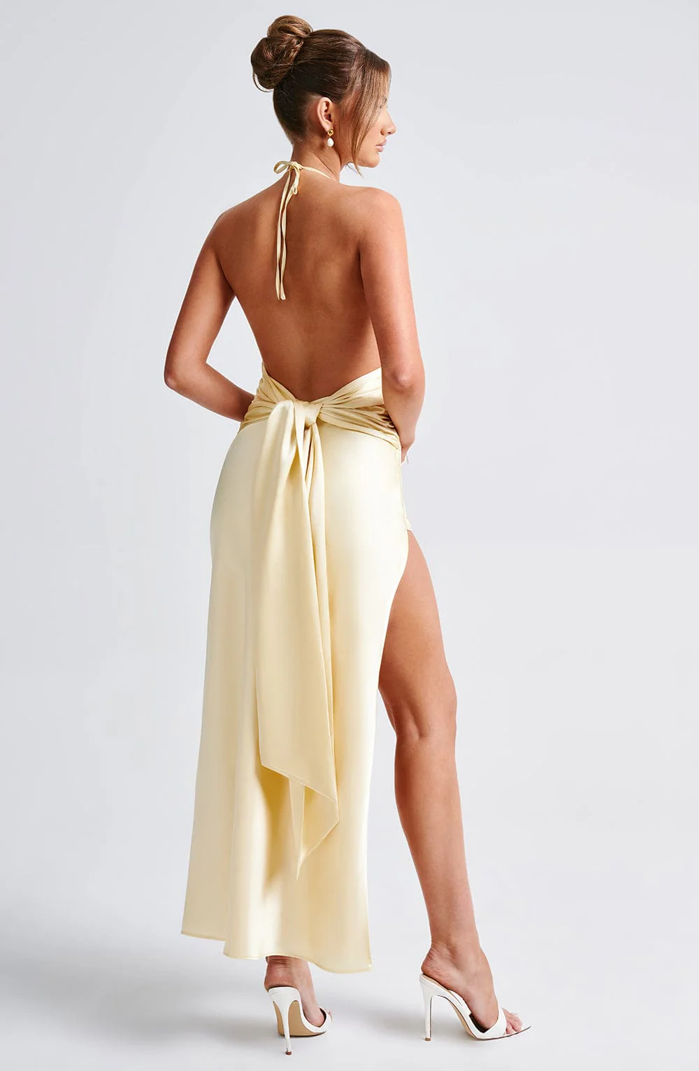 Kiandra Maxi Dress - Lemon - Image 6