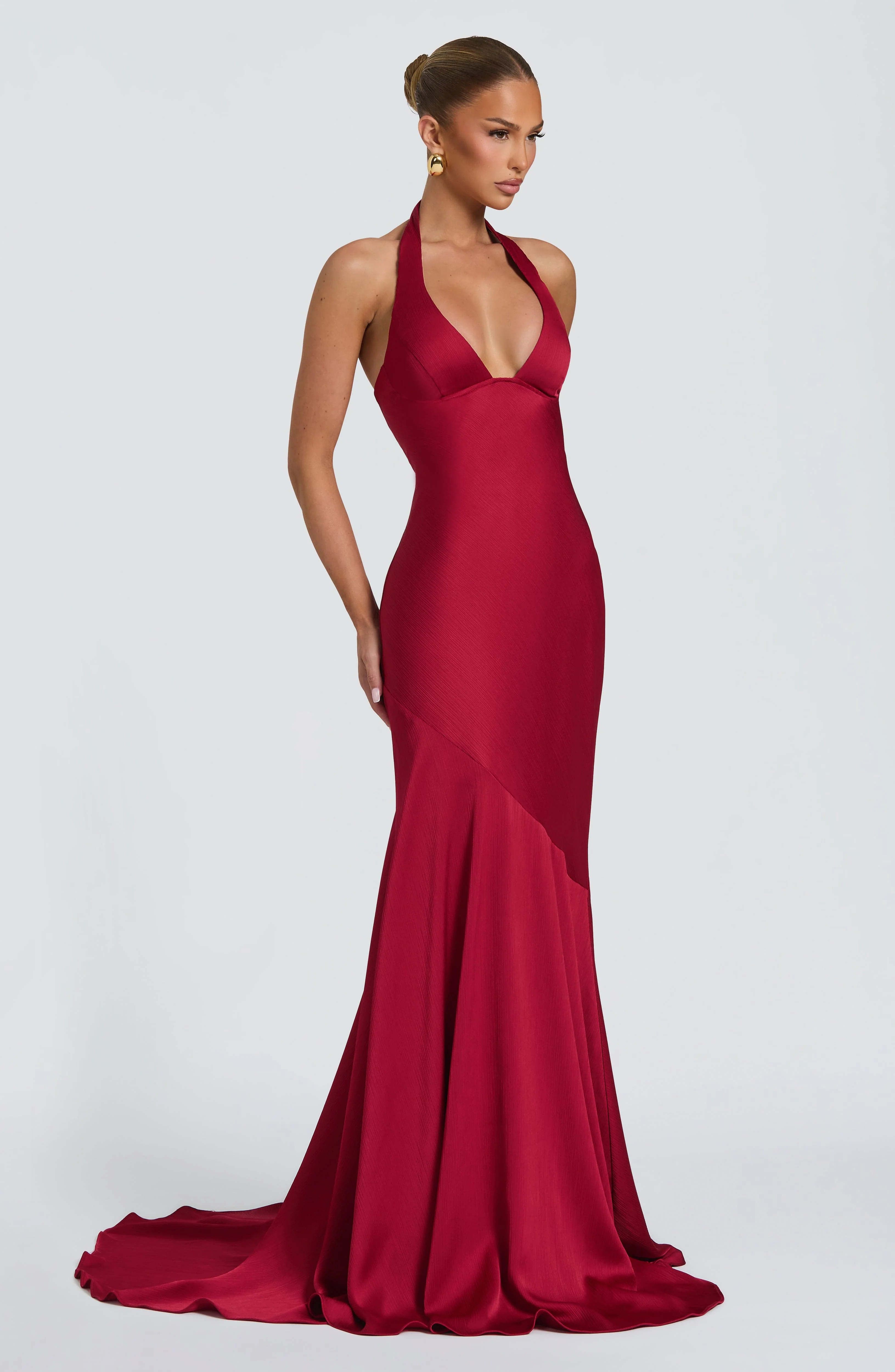 Kirsten Gown - Berry - Image 3