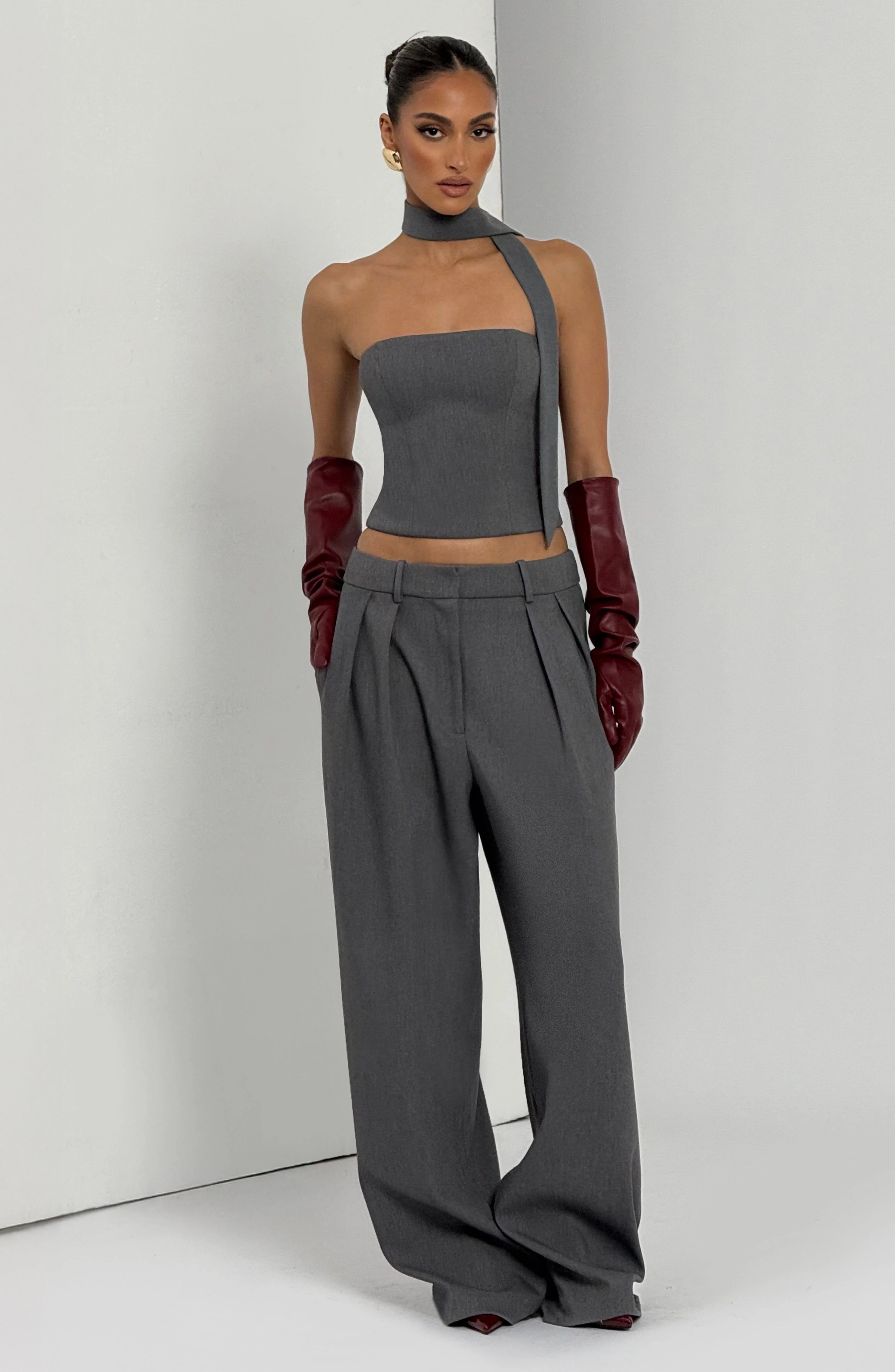 Kirsty Pants - Grey Marl - Image 14