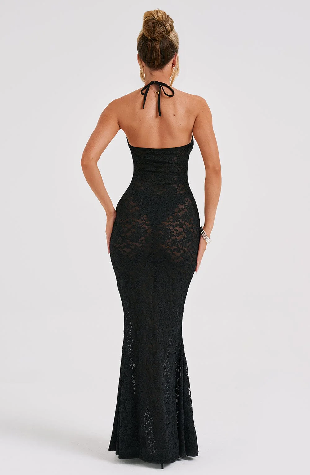 Leilina Maxi Dress - Black - Image 11