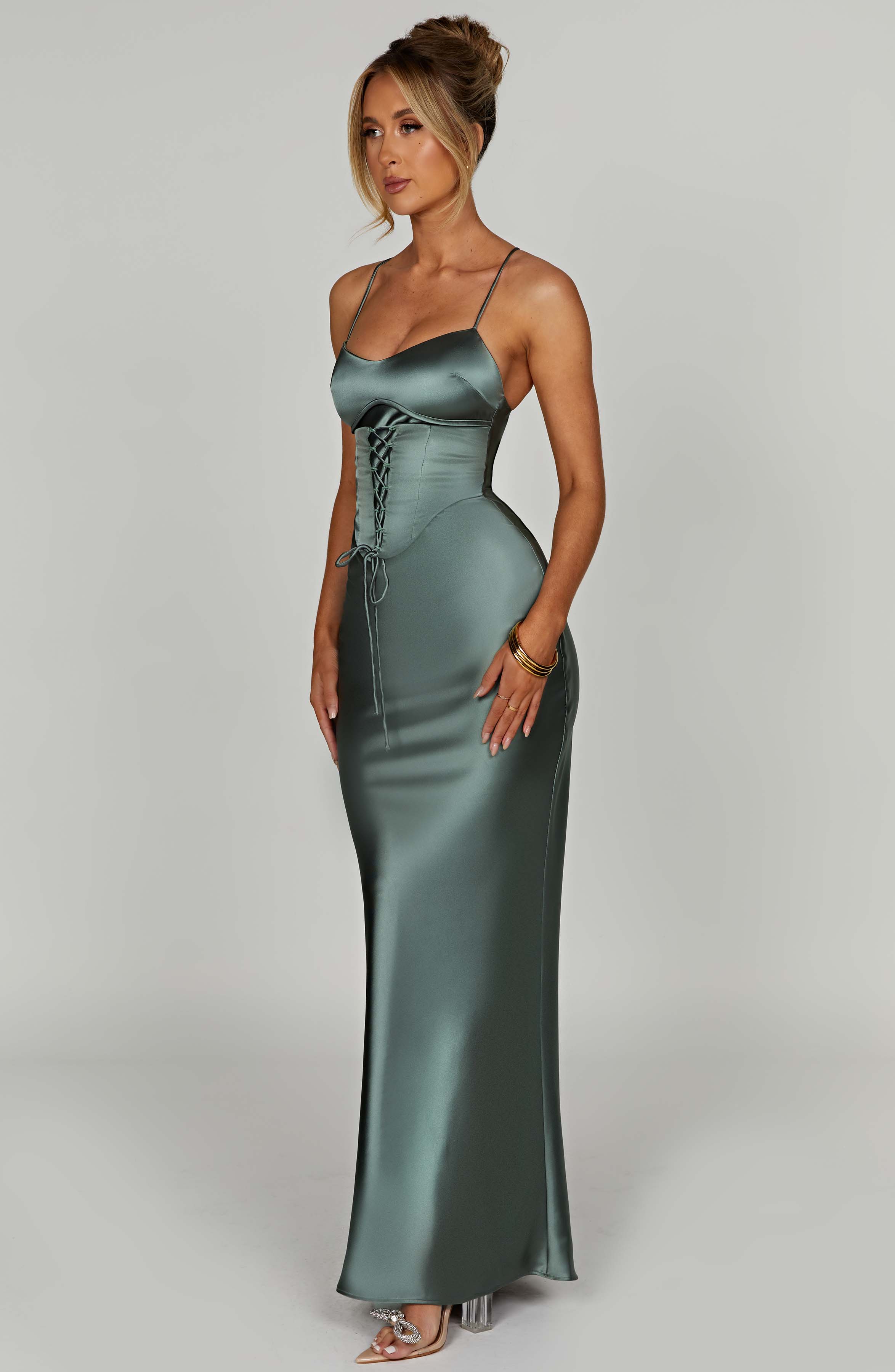 Lillia Maxi Dress - Sage - Image 5