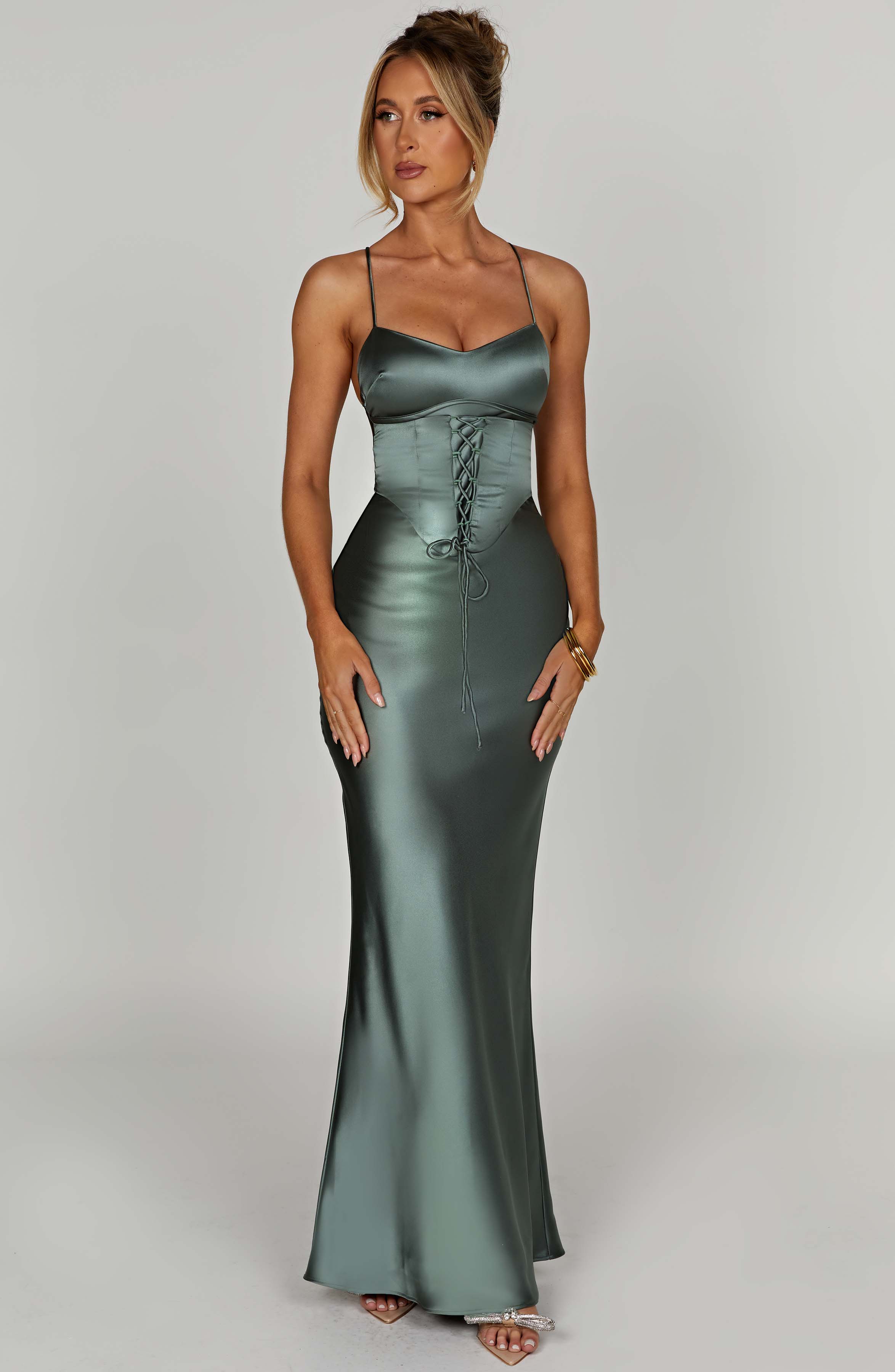 Lillia Maxi Dress - Sage - Image 6