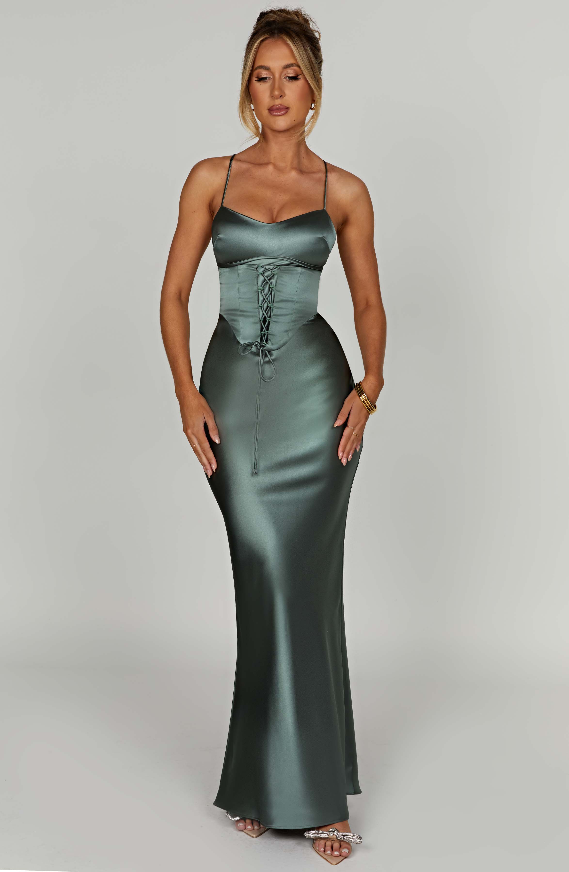 Lillia Maxi Dress - Sage - Image 7