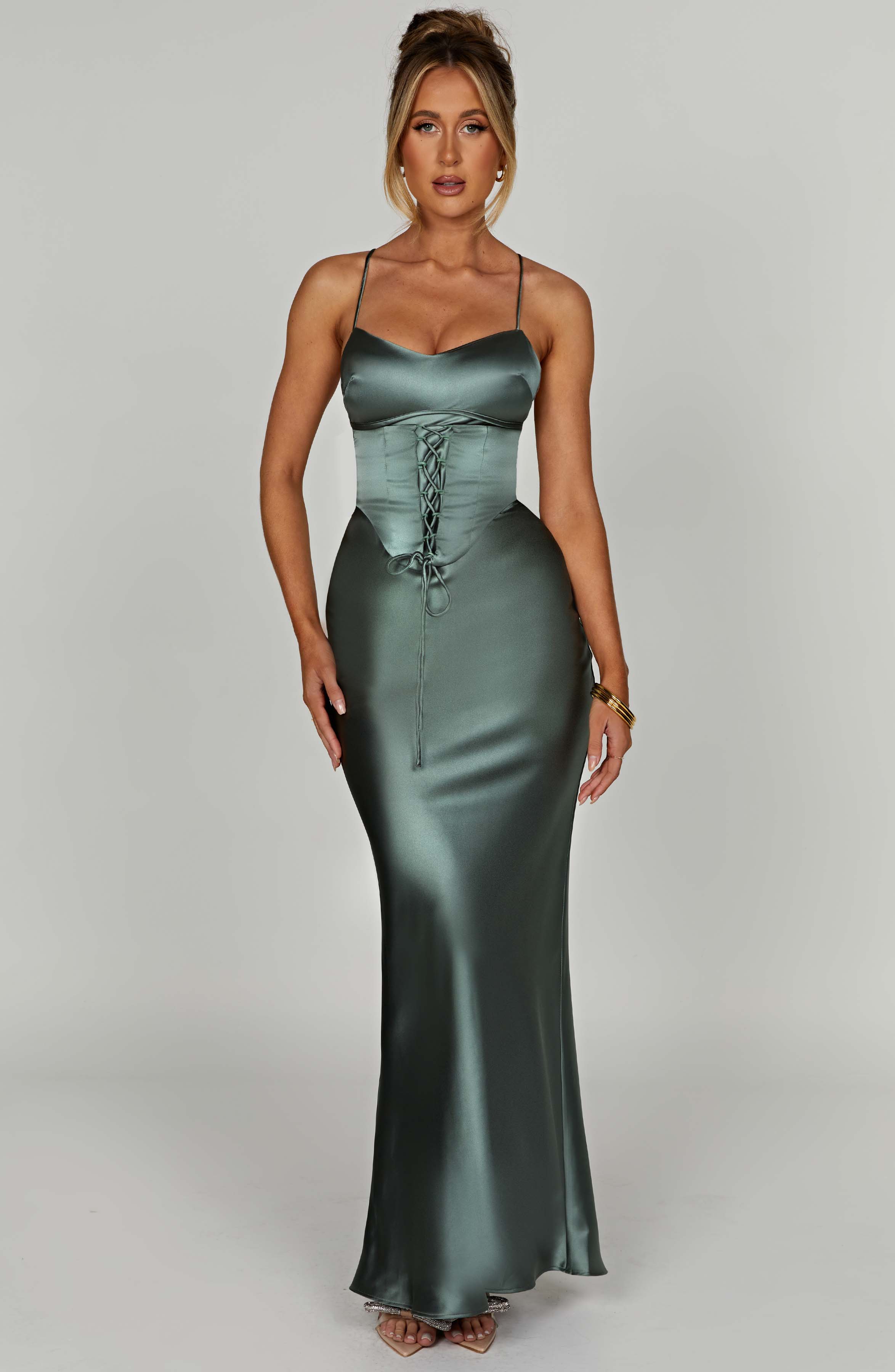 Lillia Maxi Dress - Sage - Image 8