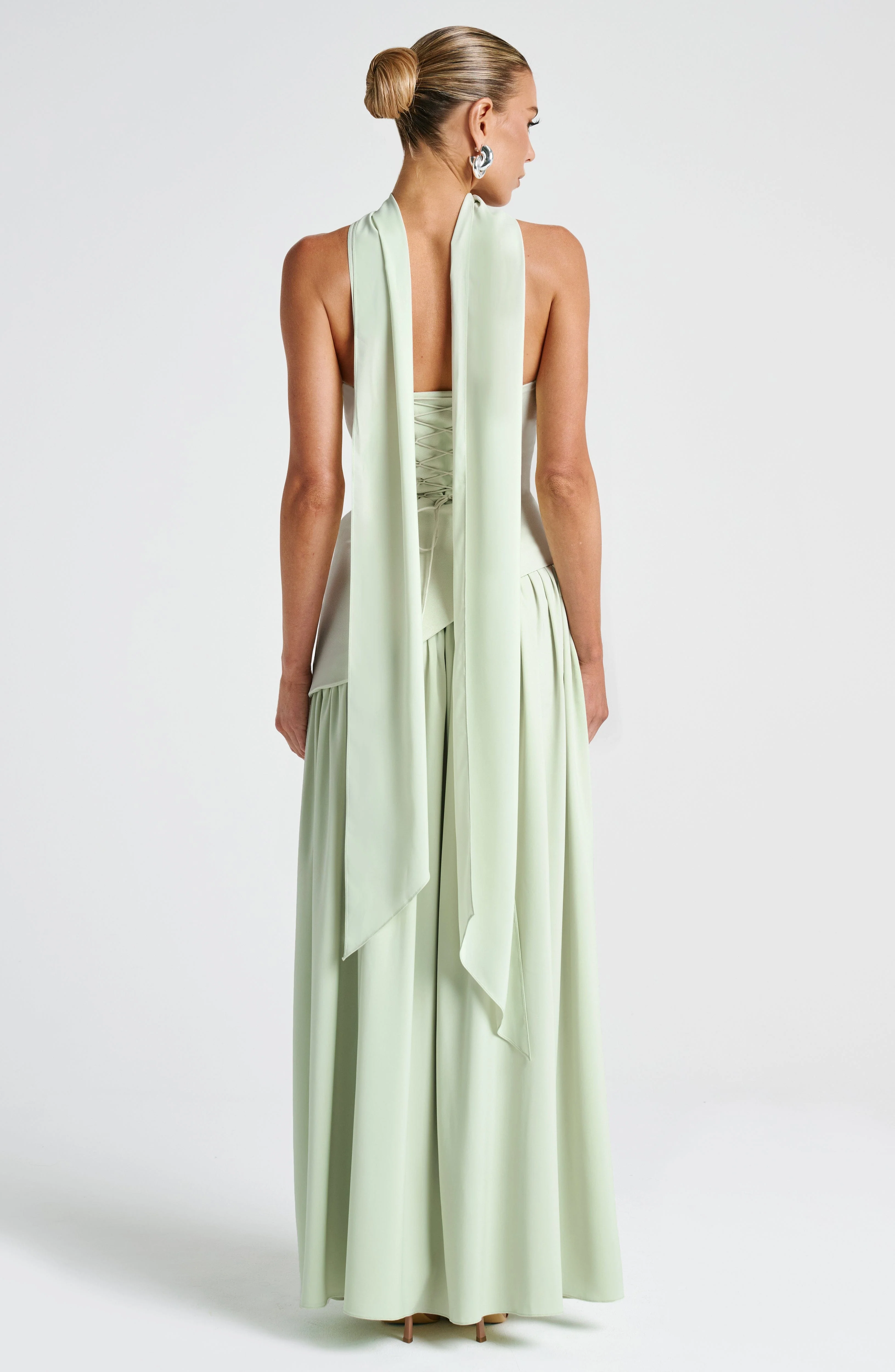Maliyah Maxi Dress - Mint - Image 5