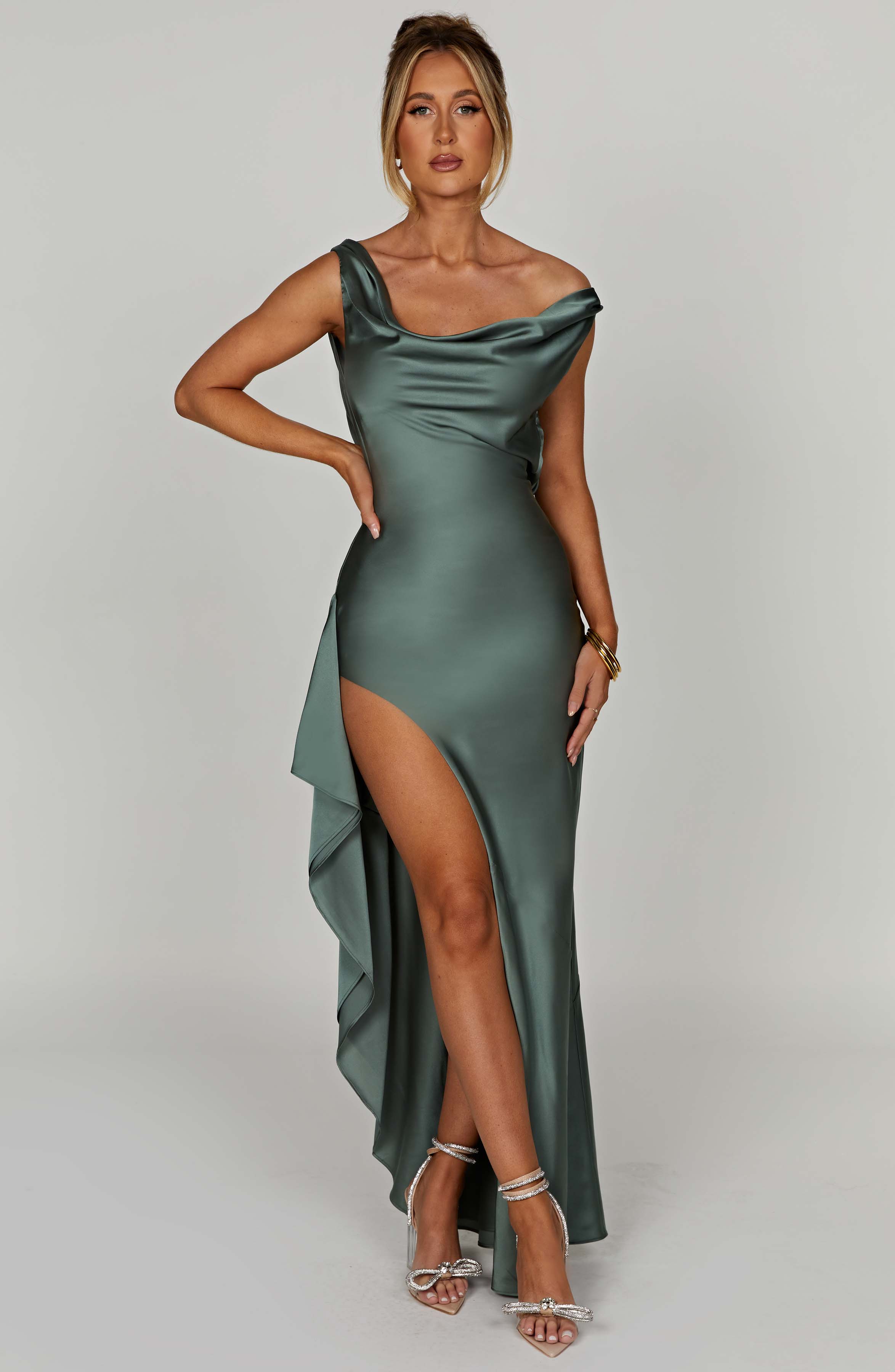 Marilyn Maxi Dress - Sage - Image 6