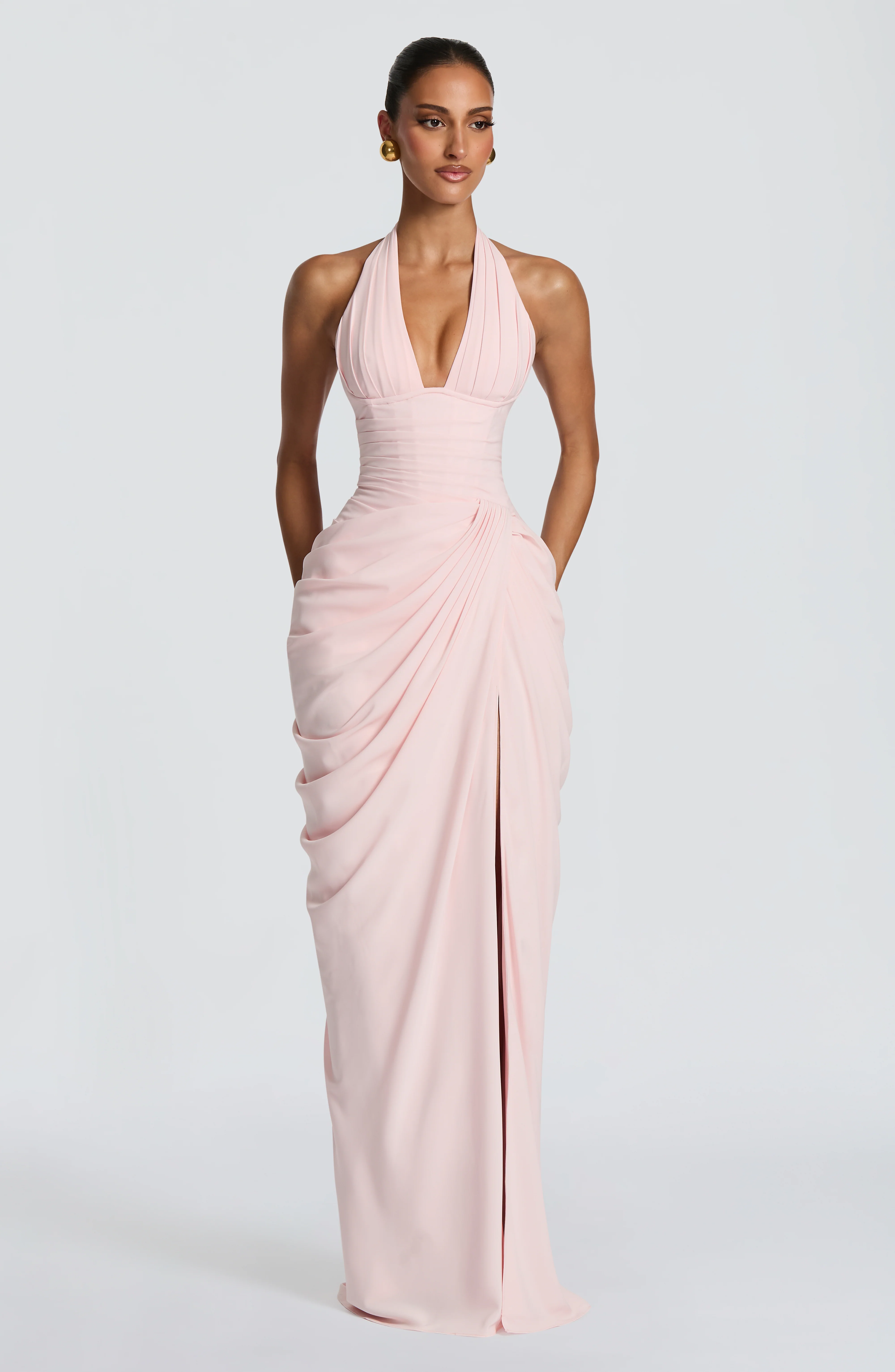 Minette Maxi Dress - Blush - Image 6