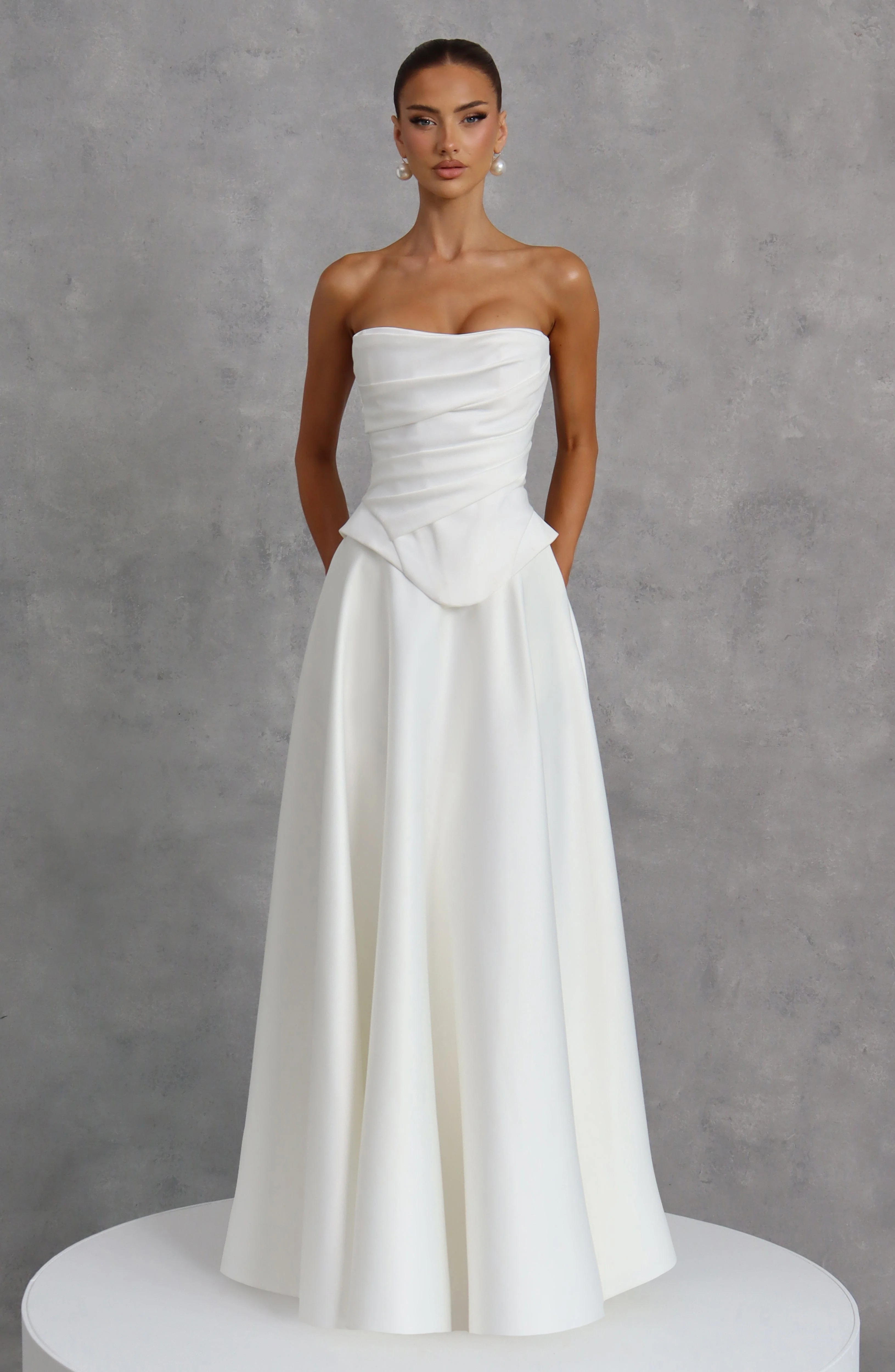 Mira Maxi Skirt - Ivory - Image 6