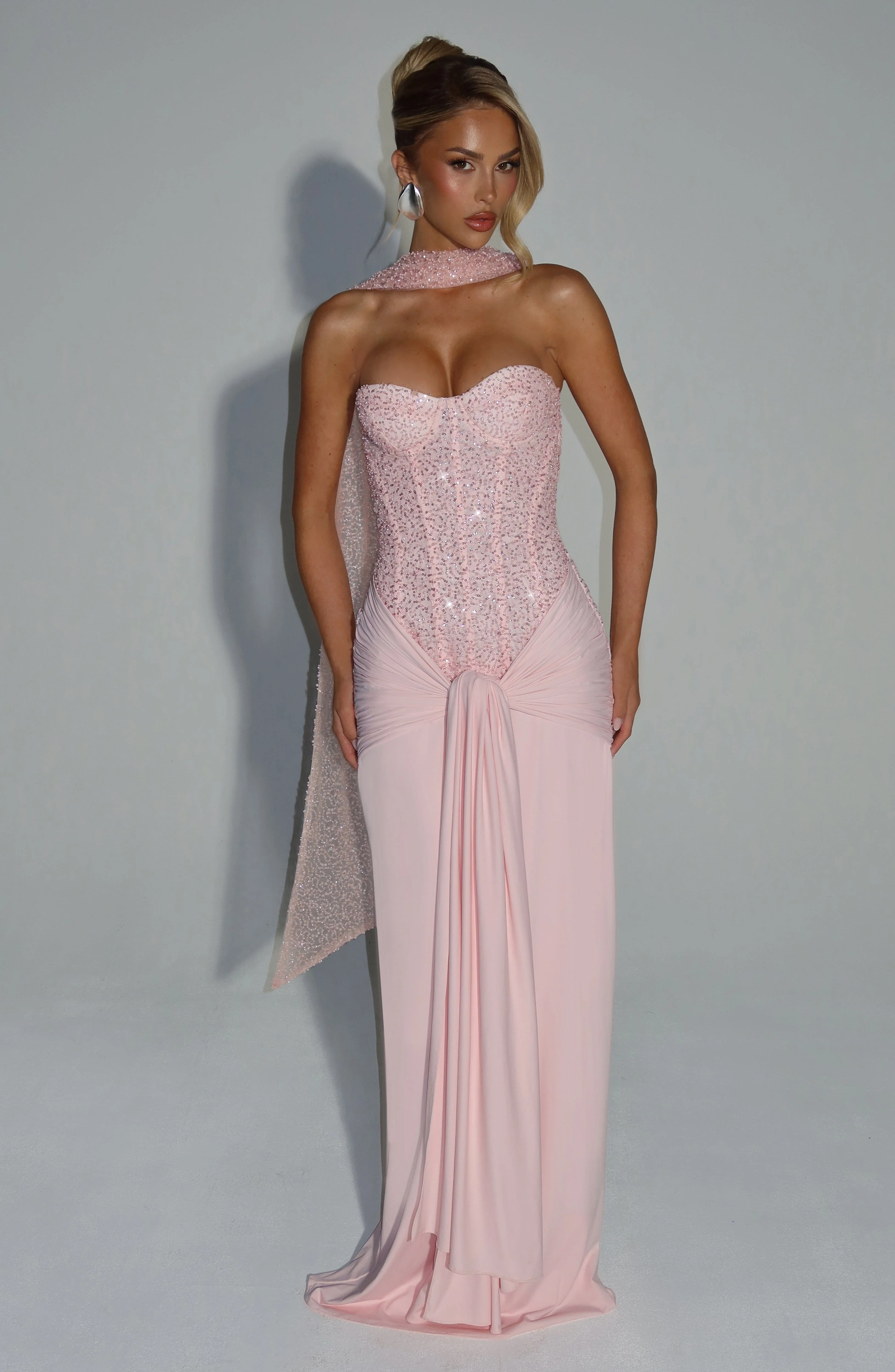 Miya Scarf - Blush - Image 5