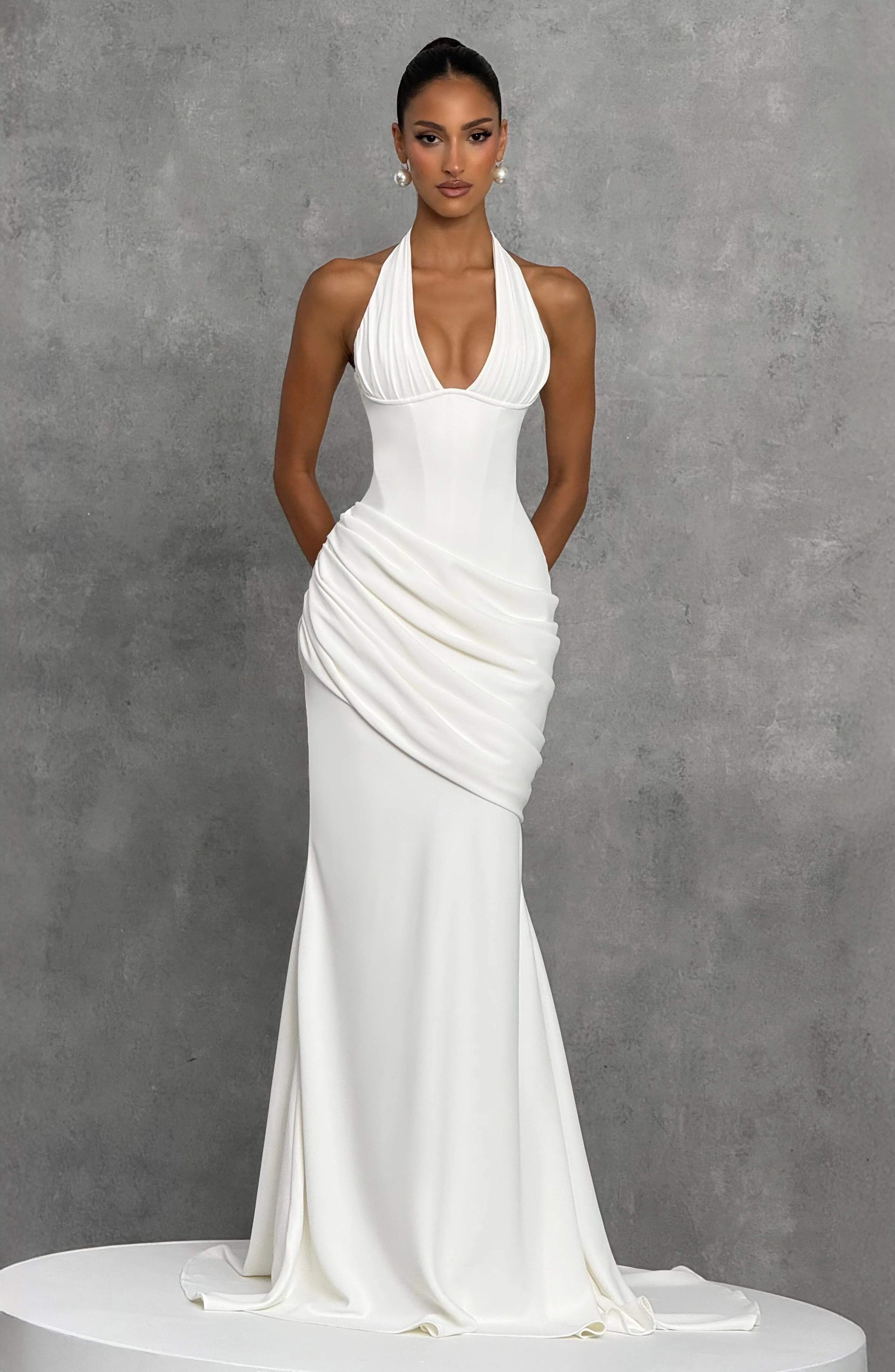 Nehemia Gown - Ivory - Image 7