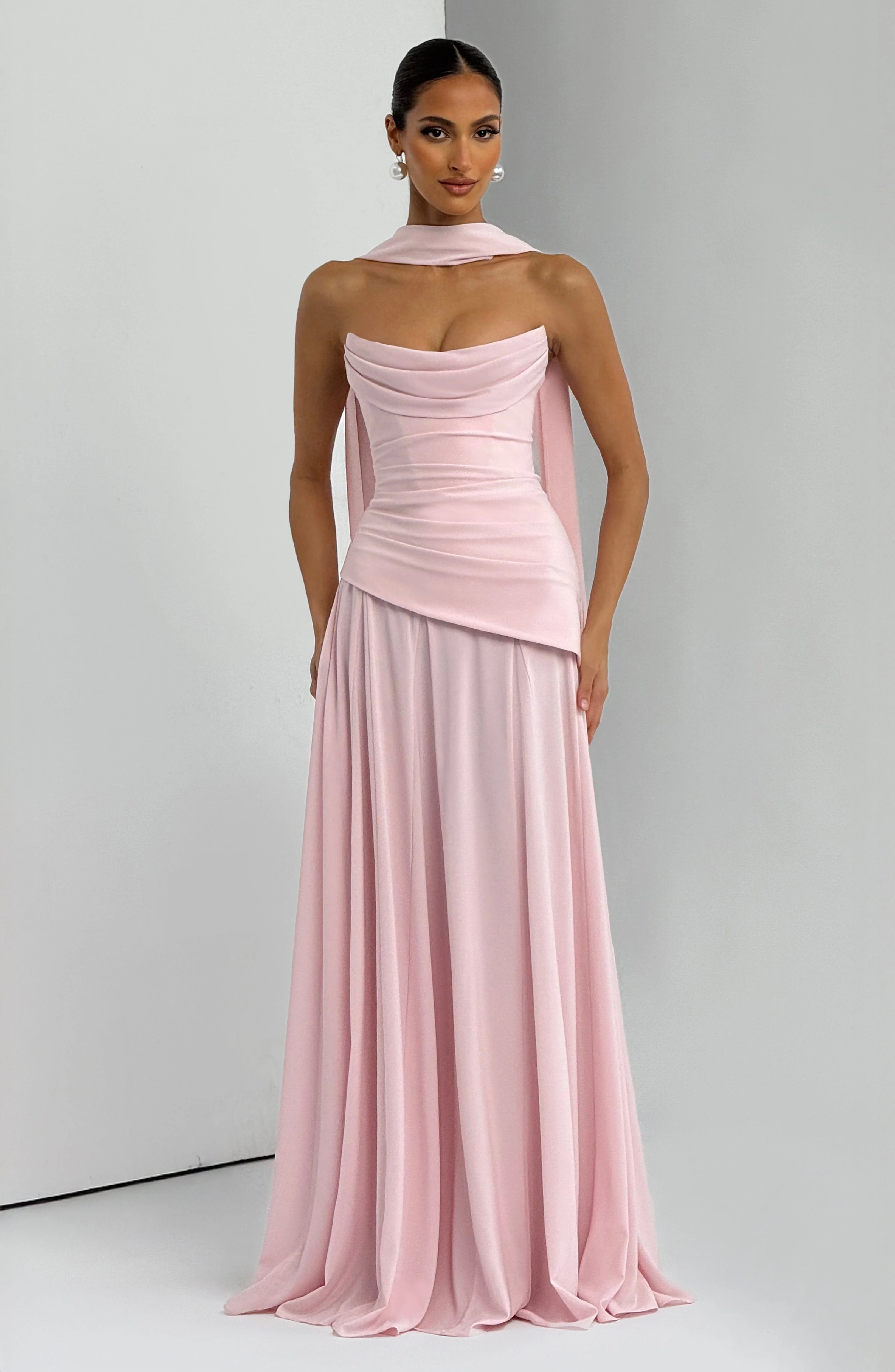 Patricia Maxi Dress - Blush - Image 5