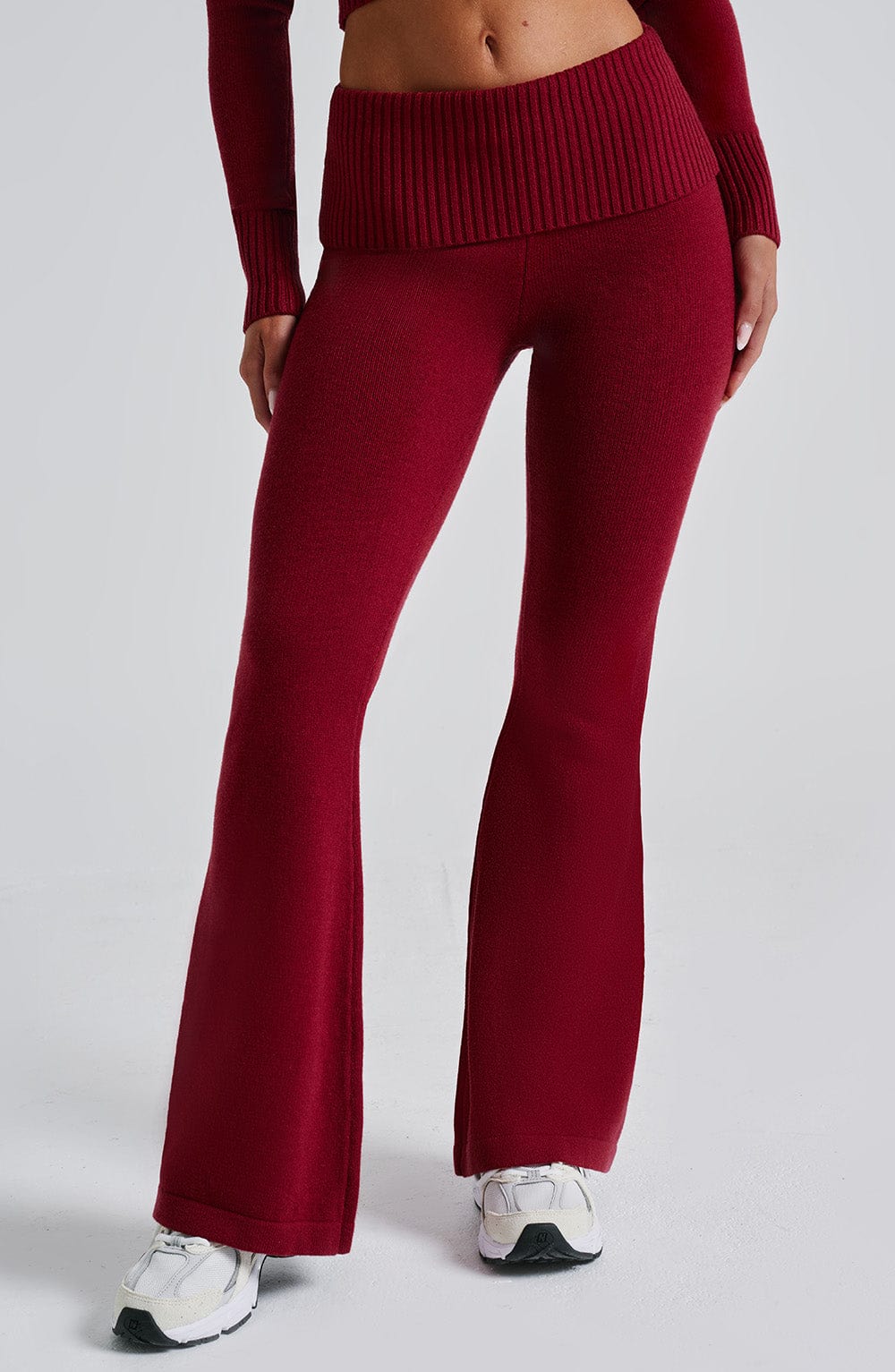 Portia Knit Pants - Red - Image 4