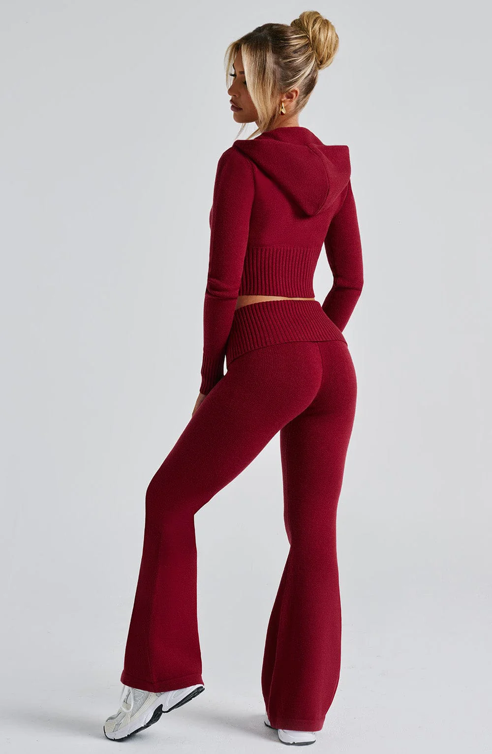 Portia Knit Pants - Red - Image 6