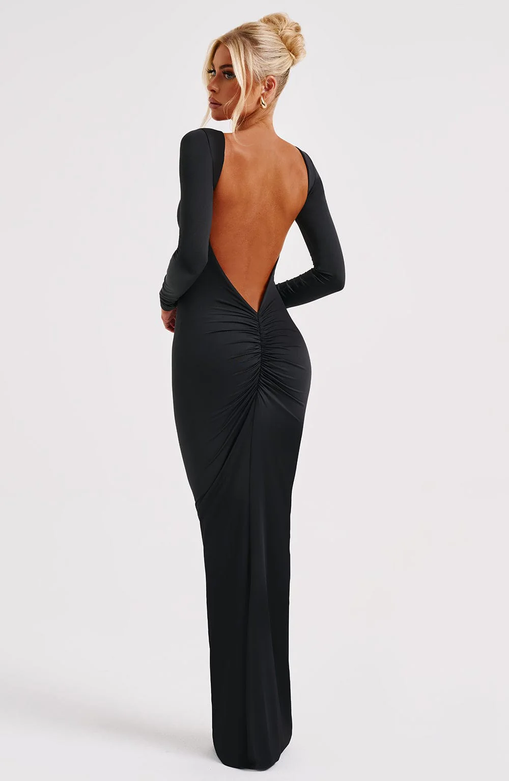 Rameesha Maxi Dress - Black - Image 7