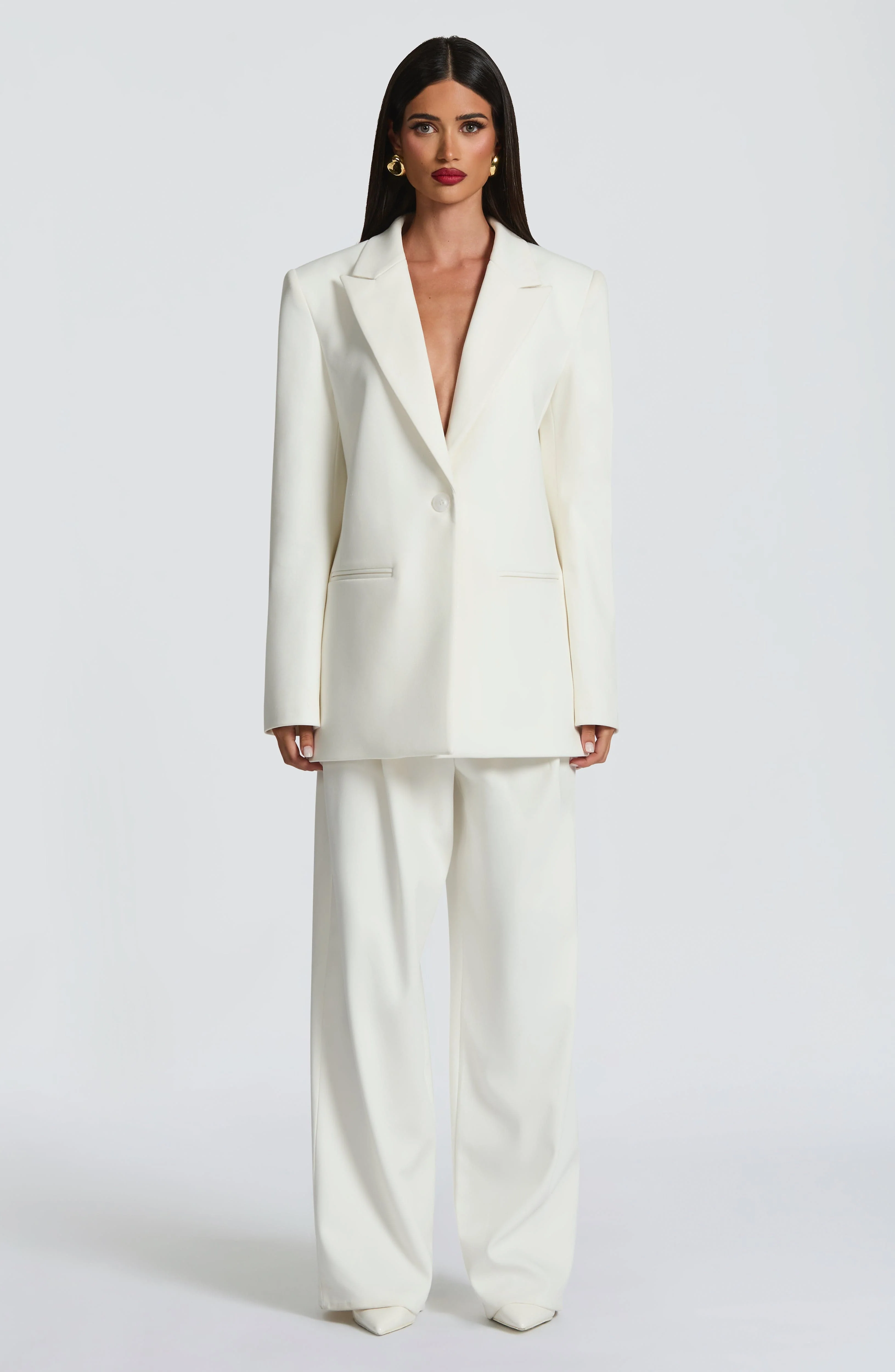 Reece Blazer - Ivory - Image 15