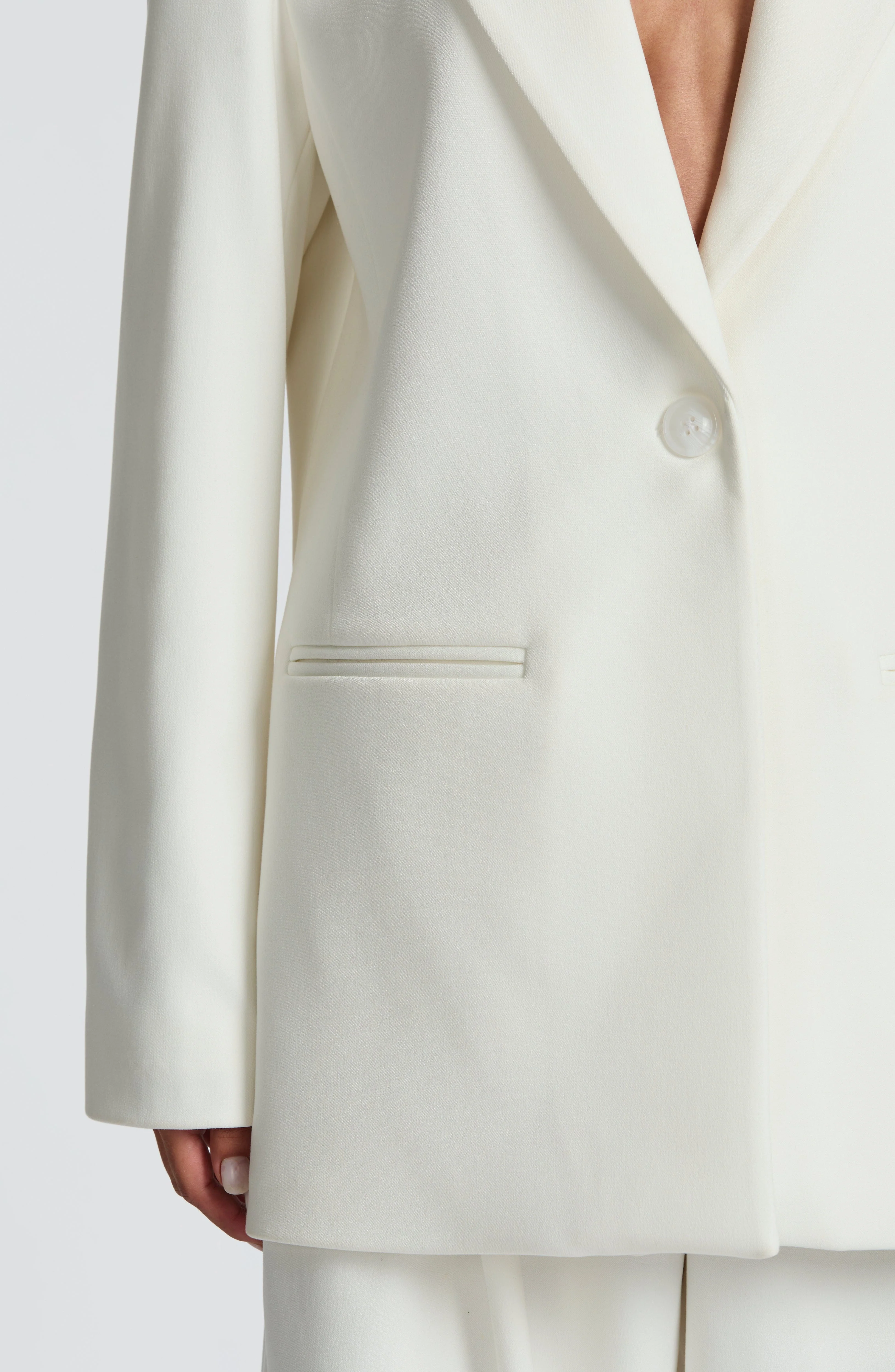 Reece Blazer - Ivory - Image 7
