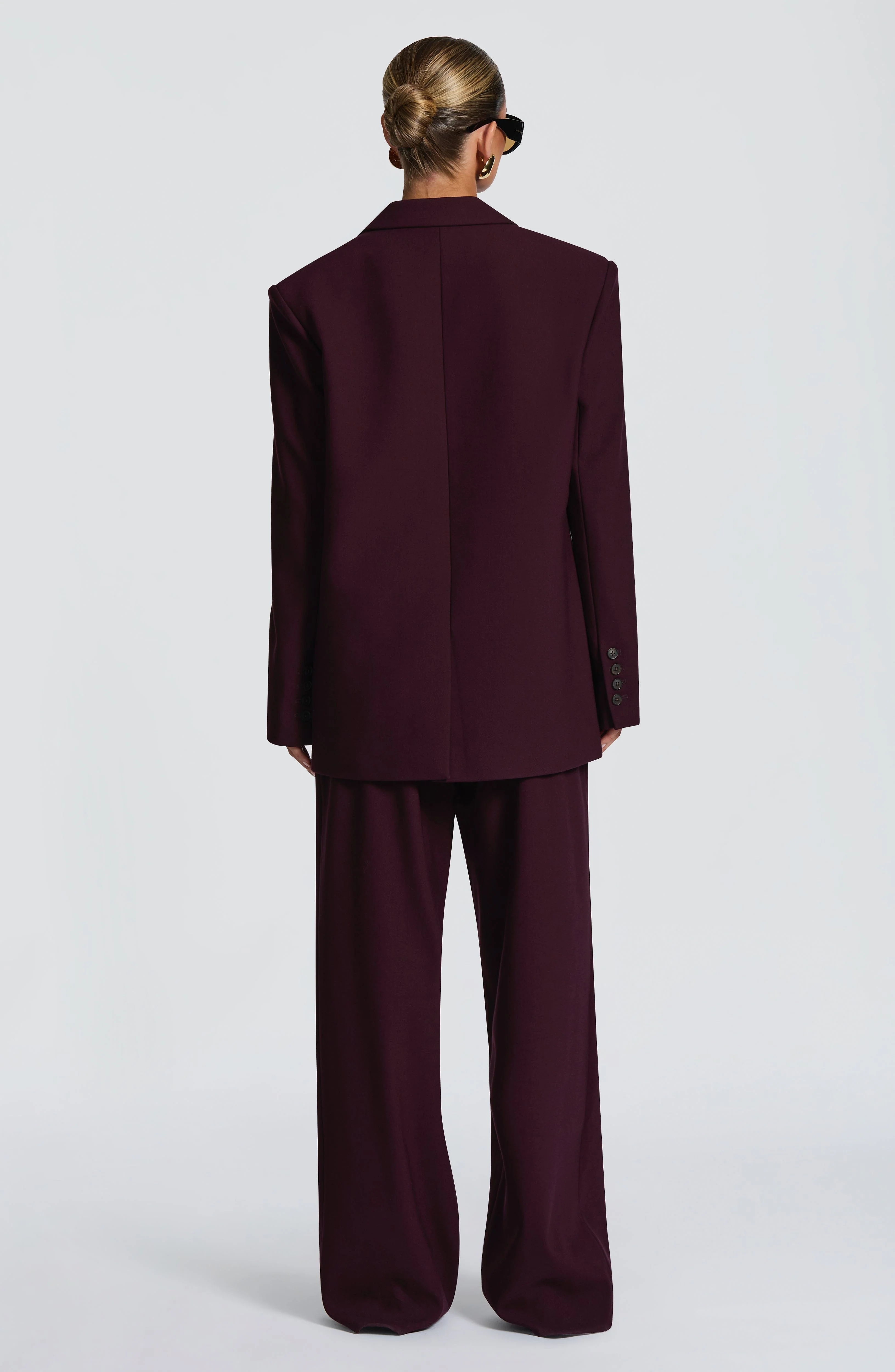 Reece Blazer - Plum - Image 11
