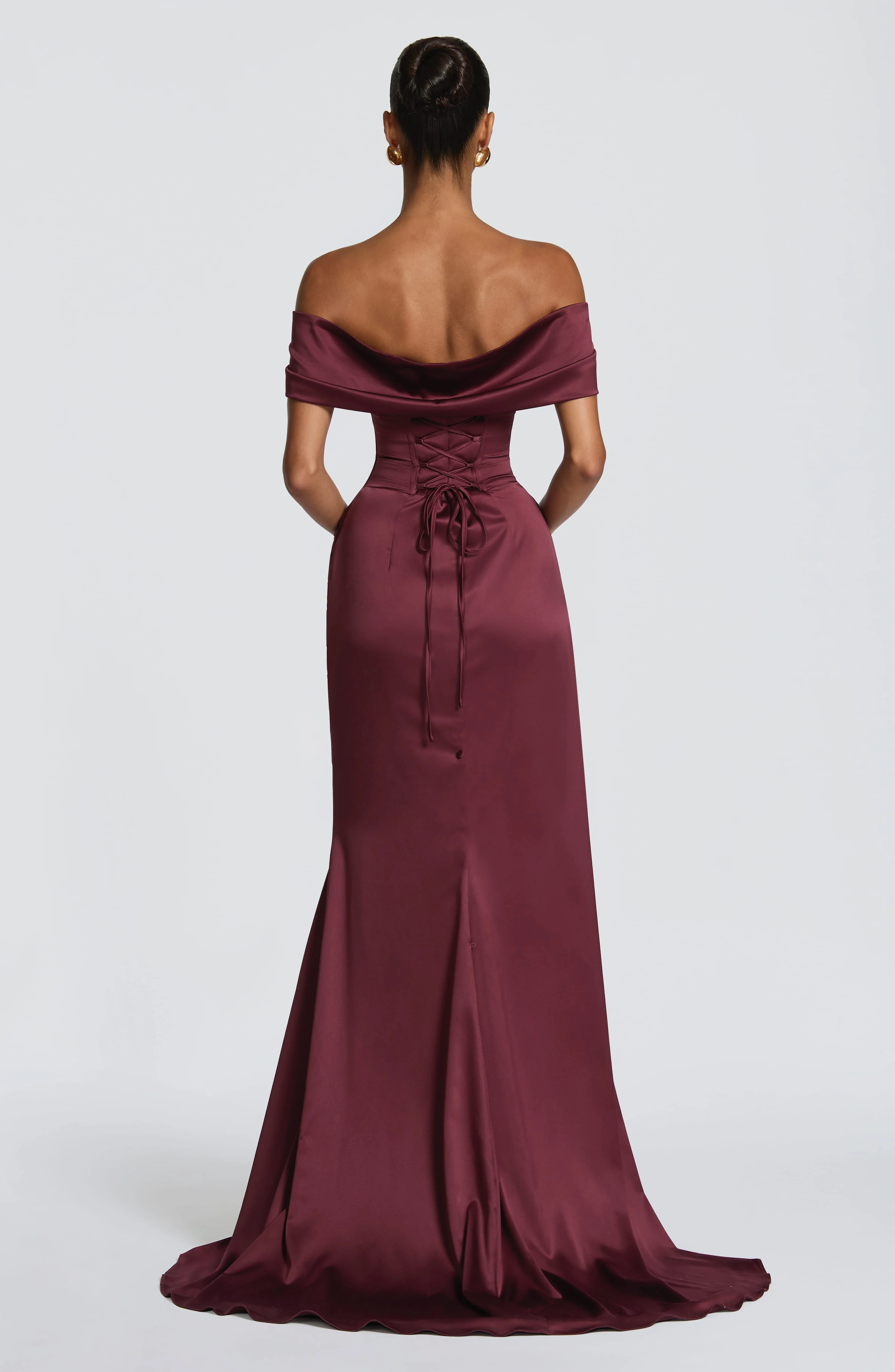 Riona Gown - Cherry Lacquer - Image 2