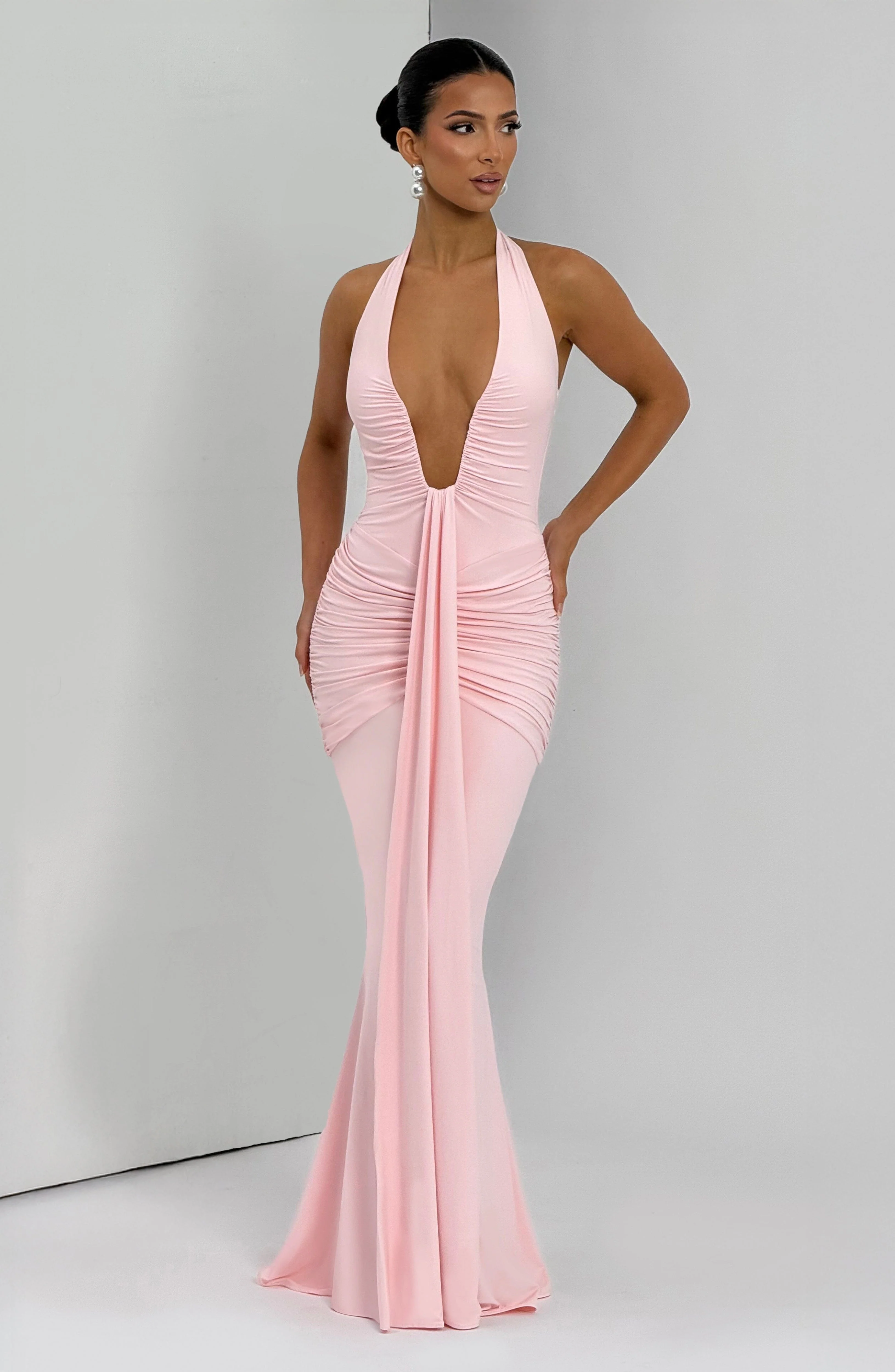 Rosetta Maxi Dress - Blush - Image 8