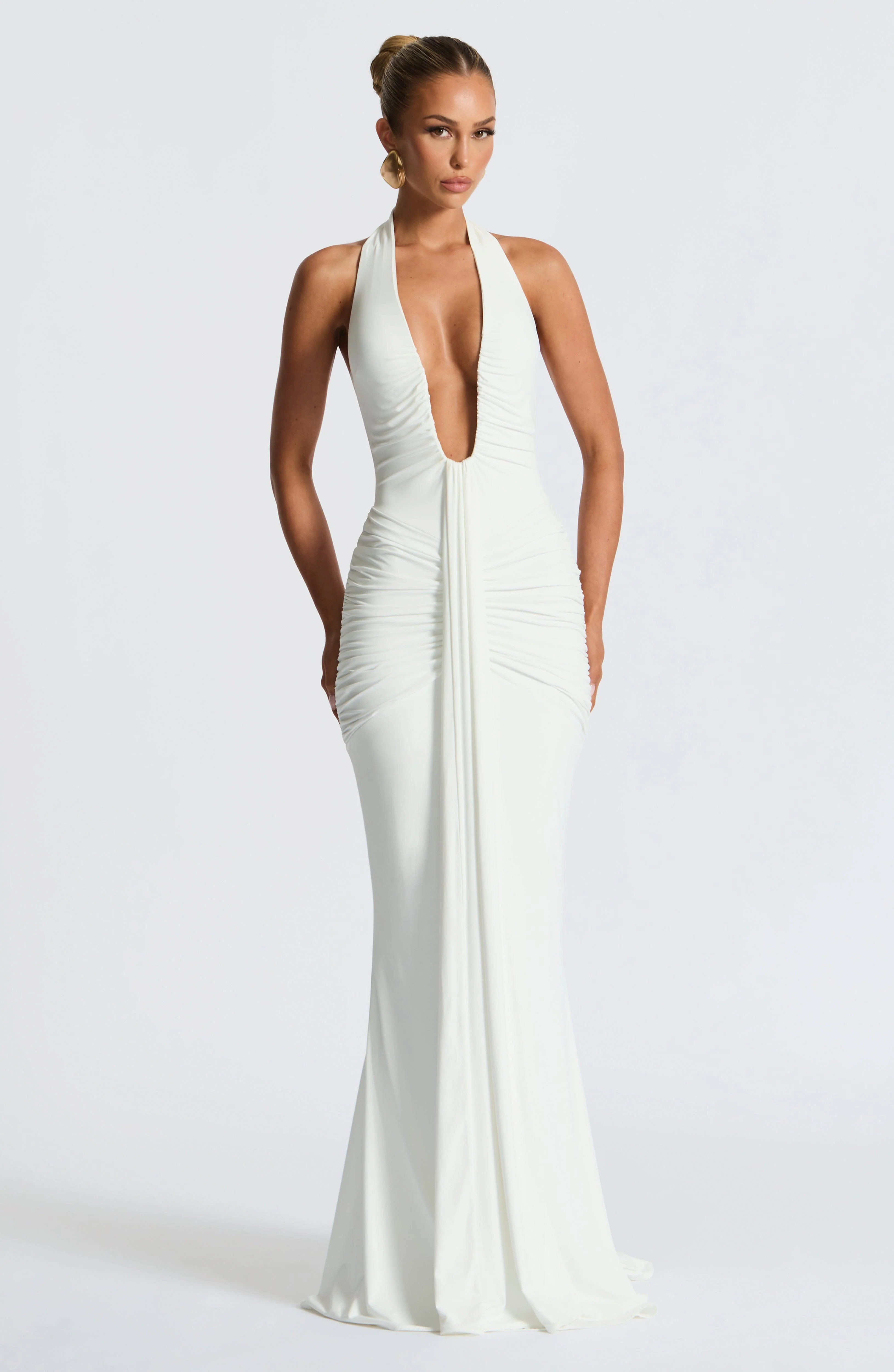 Rosetta Maxi Dress - White - Image 7