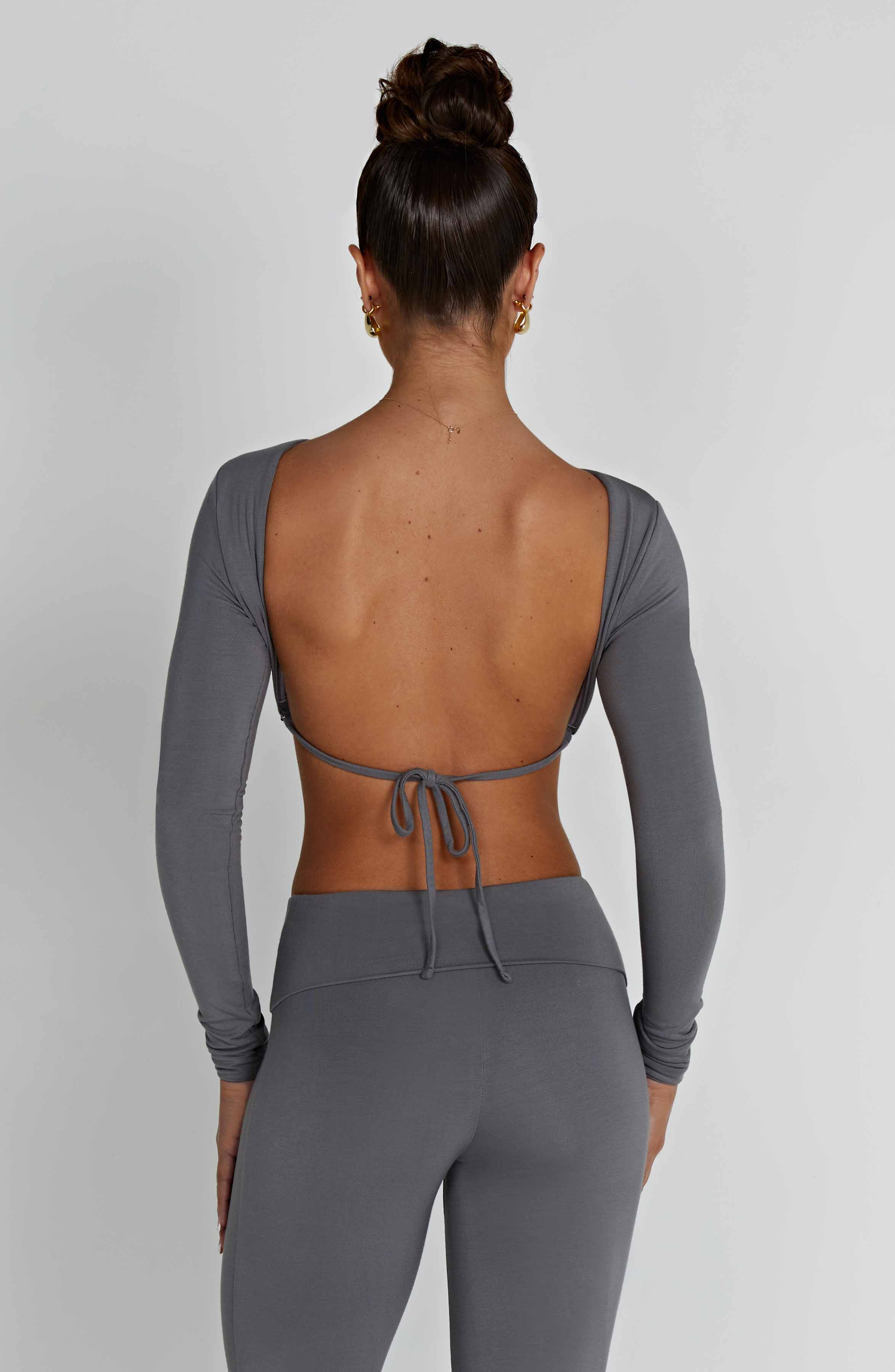 Sahra Top - Charcoal - Image 6