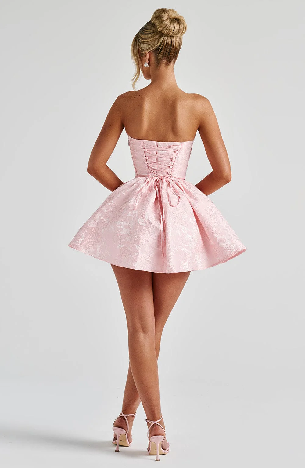 Salome Mini Dress - Blush - Image 4