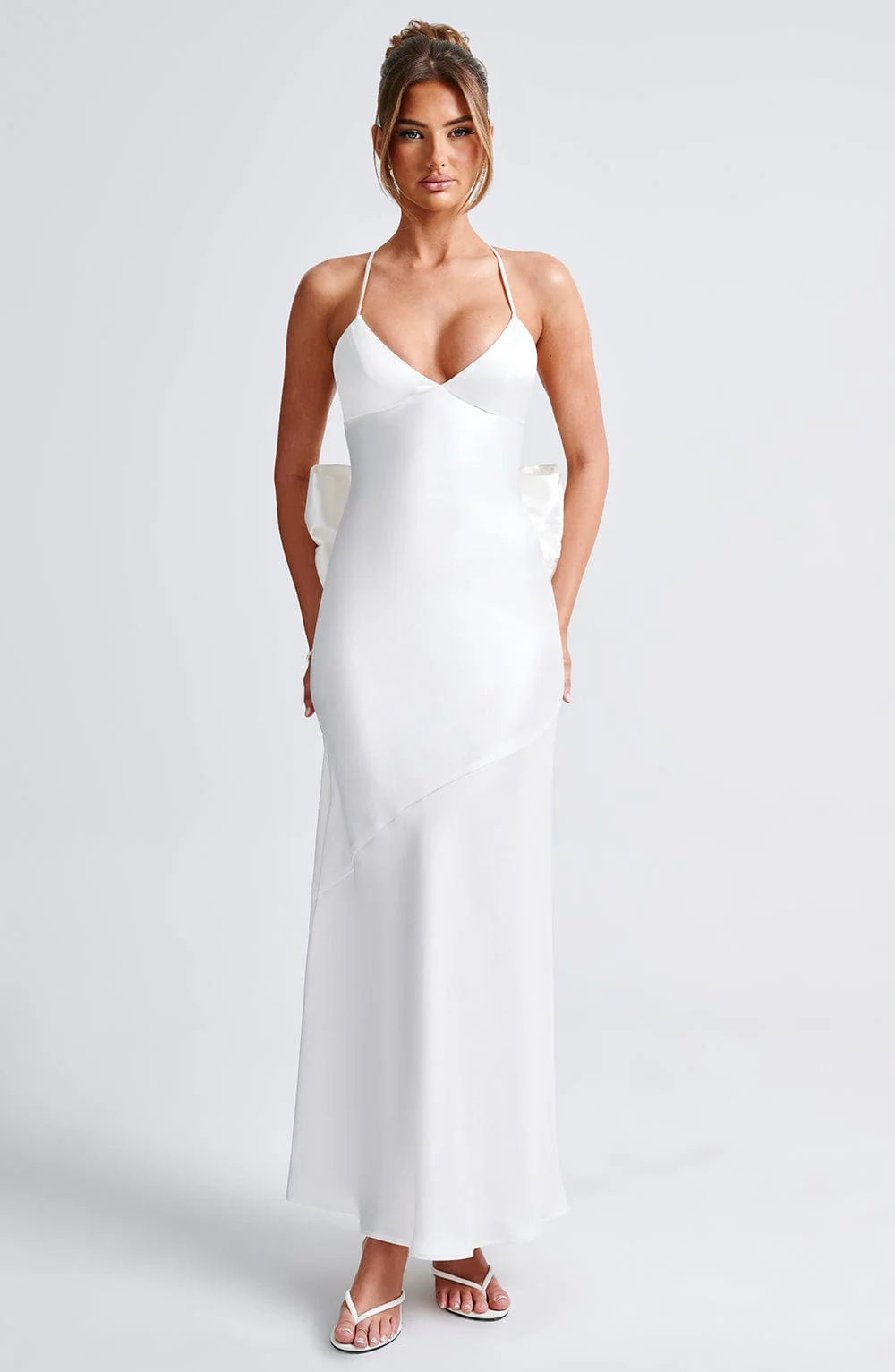 Sarita Maxi Dress - Ivory - Image 2