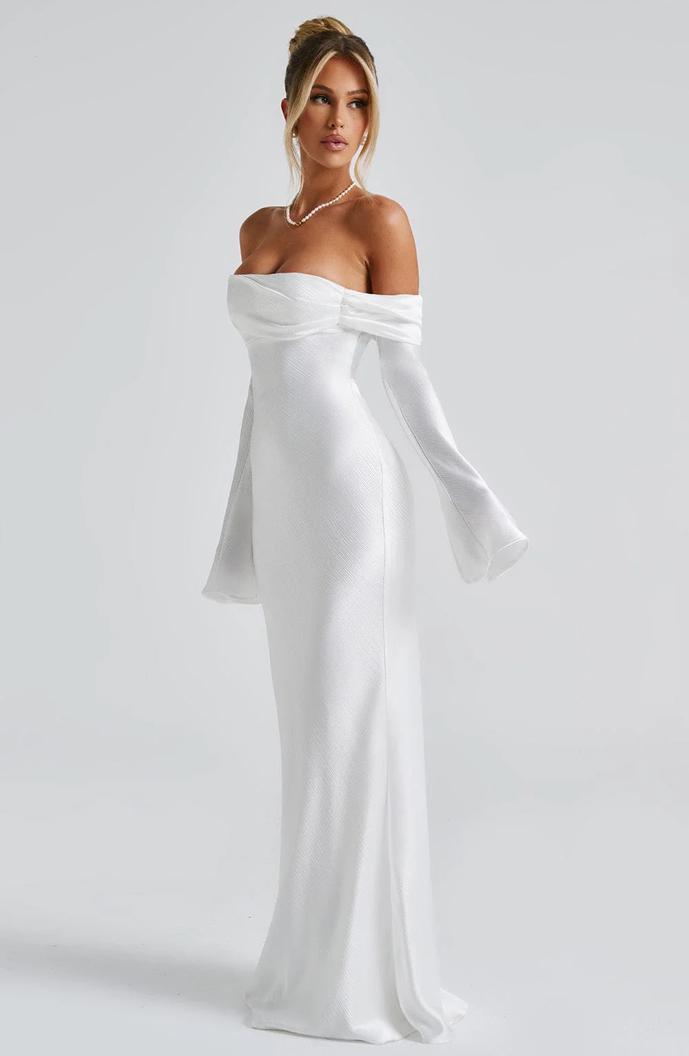 Selene Maxi Dress - Ivory - Image 5