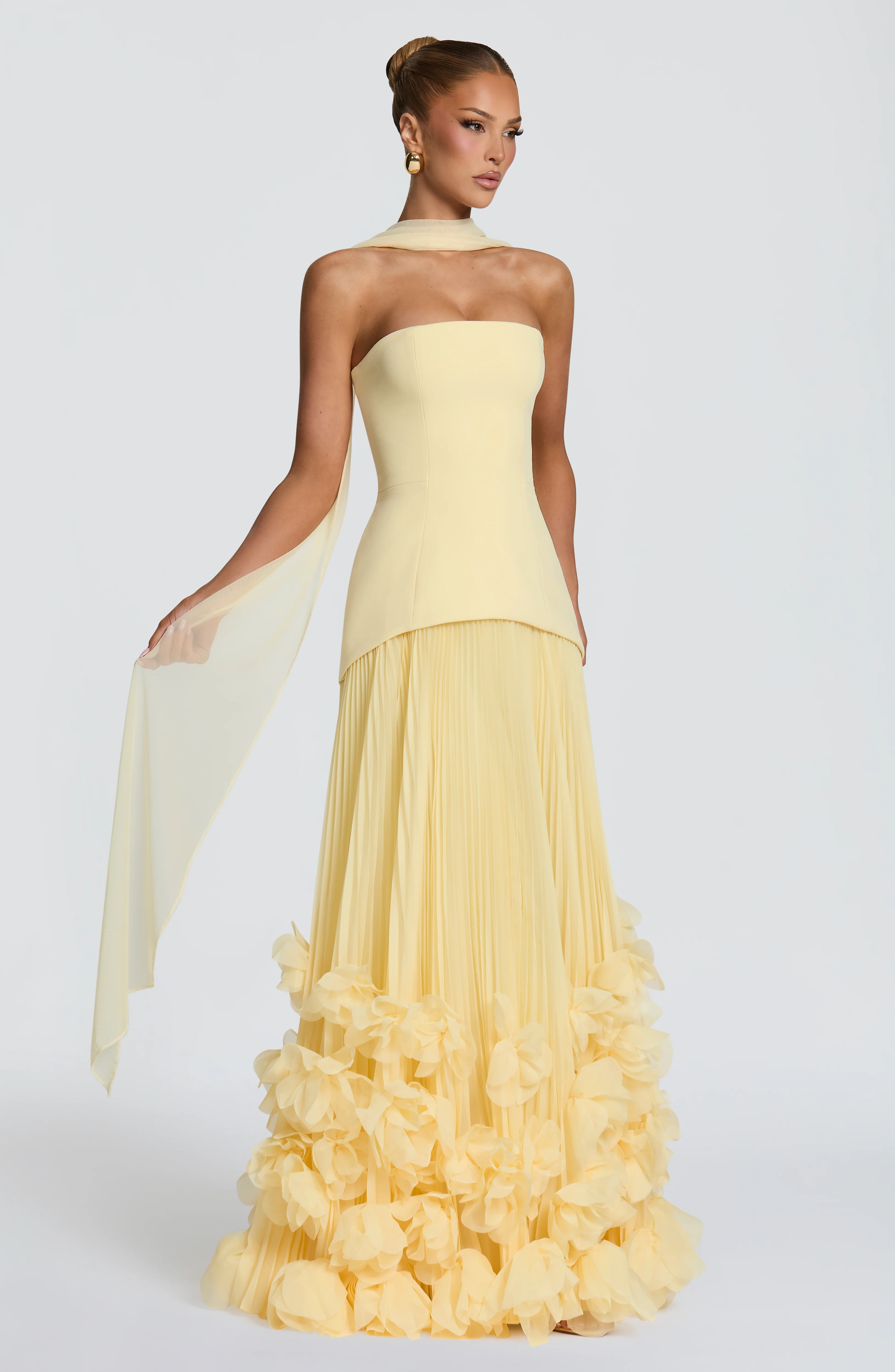 Seraphina Gown - Lemon - Image 5