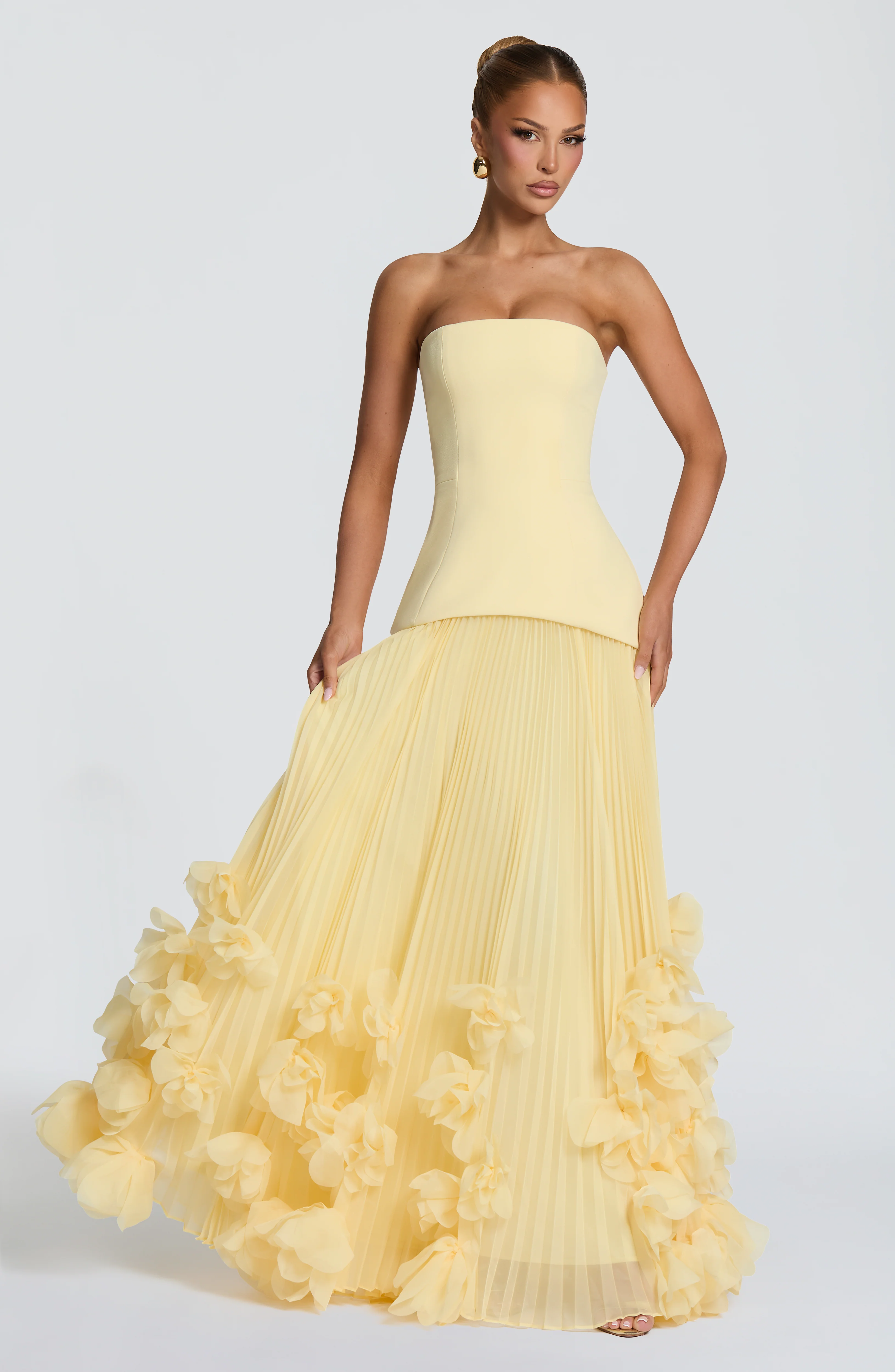 Seraphina Gown - Lemon - Image 6
