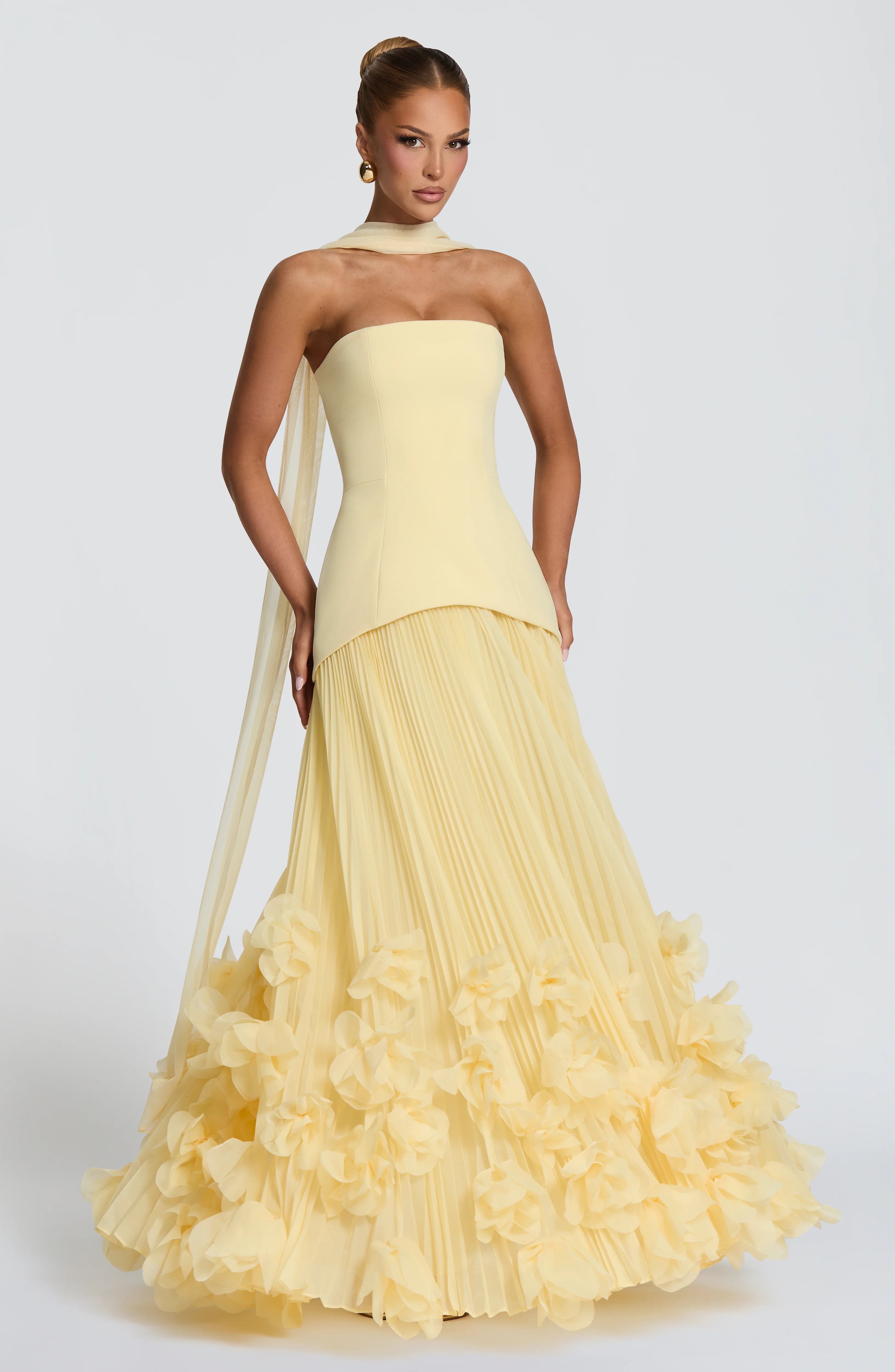 Seraphina Gown - Lemon - Image 9